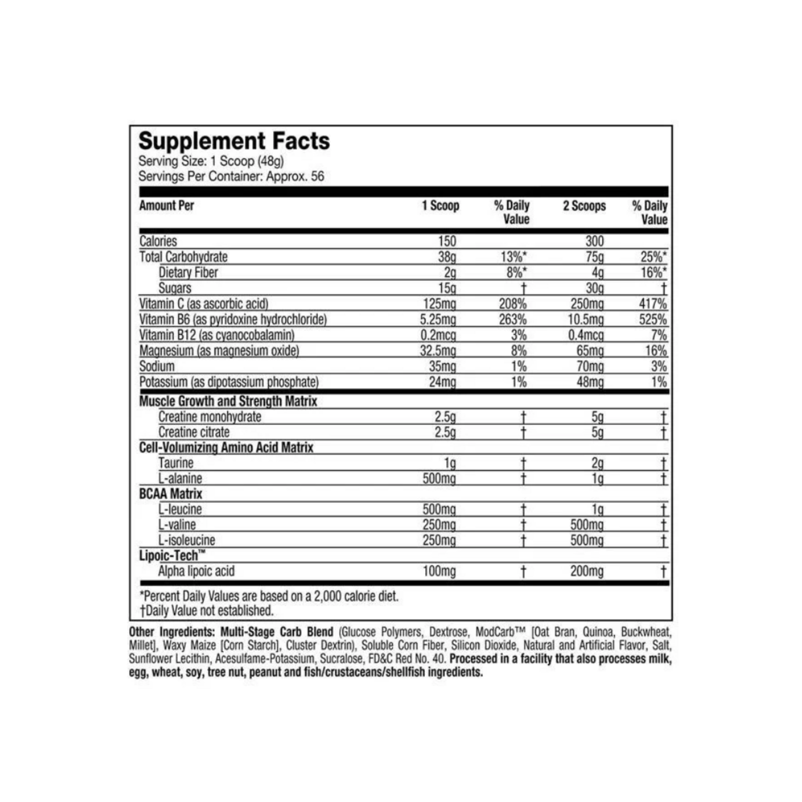 MUSCLE TECH CELL TECH MUSCLE TECH 6LB