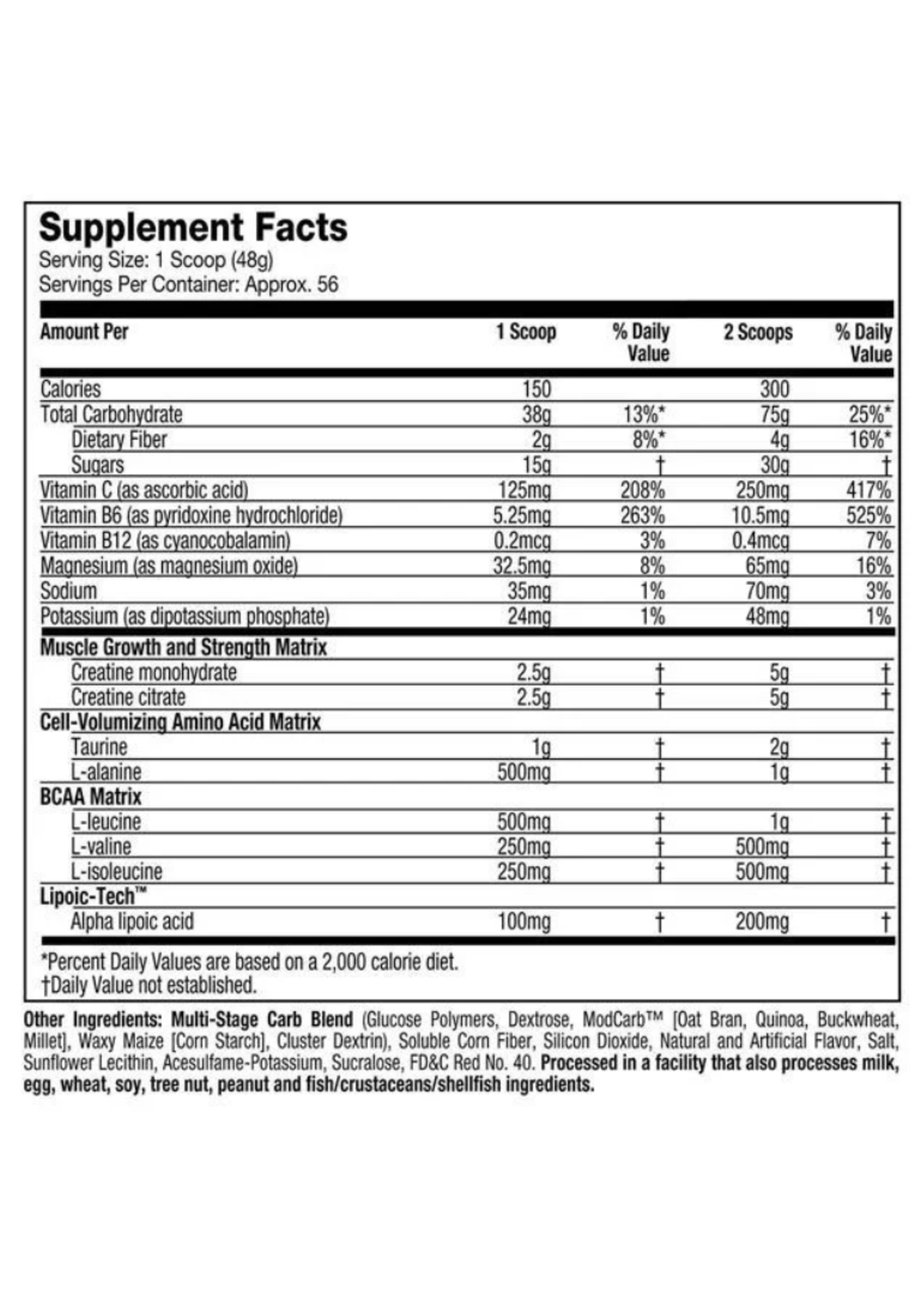 MUSCLE TECH CELL TECH MUSCLE TECH 6LB