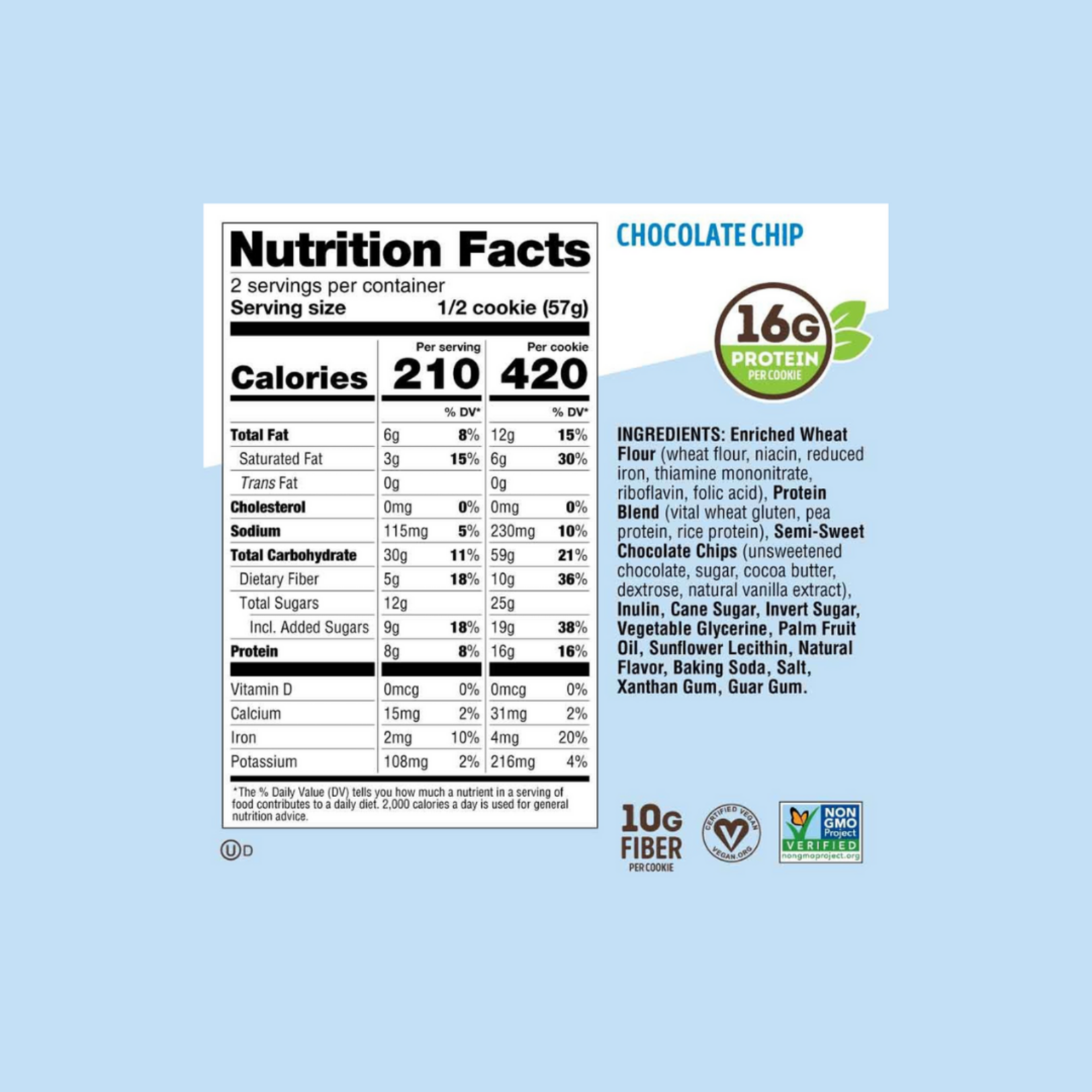 LARRY AND LENNYS COMPLETE COOKIE LENNY AND LARRY ORIGINAL 12PACK