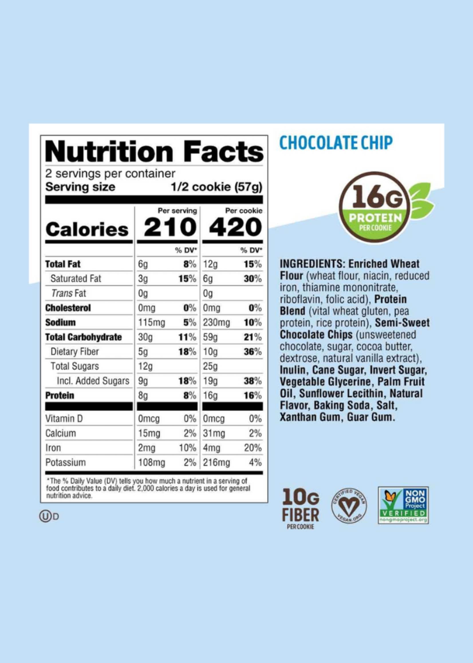 LARRY AND LENNYS COMPLETE COOKIE LENNY AND LARRY ORIGINAL 12PACK