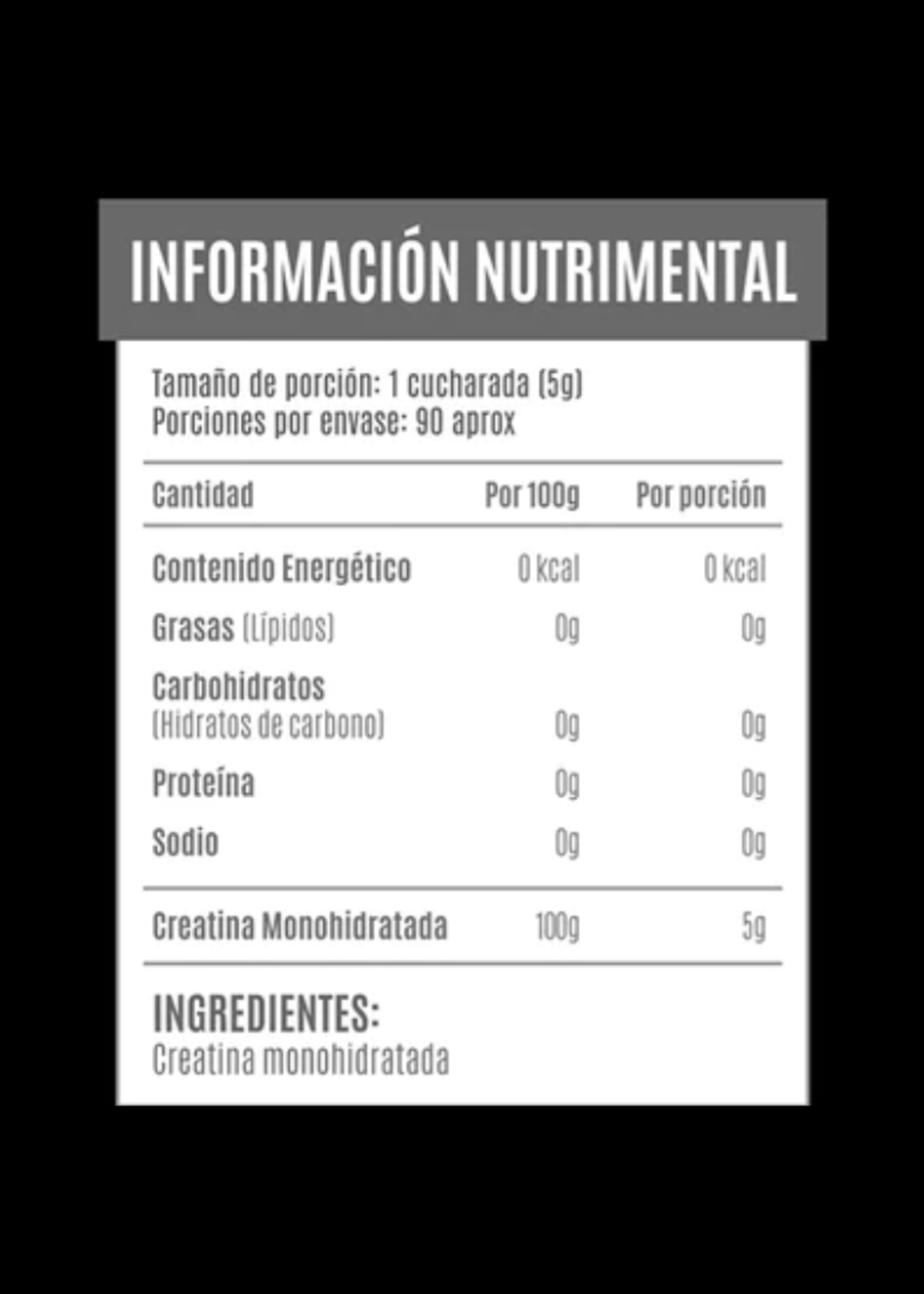 BIRDMAN CREATINA BIRDMAN 400GR