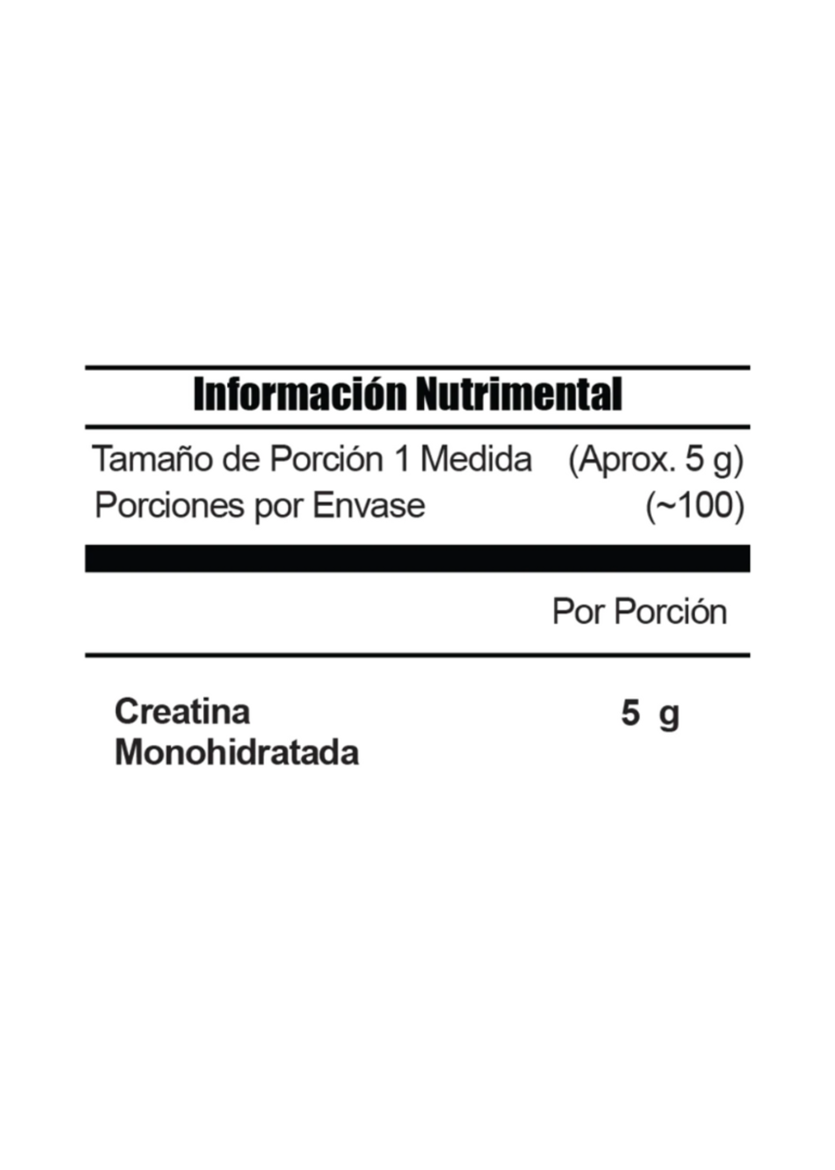 META NUTRITION CREATINA 100SV META NUTRITION