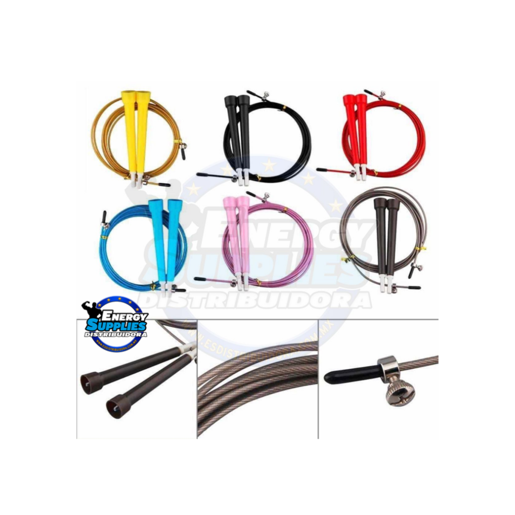 NA CUERDA PARA SALTAR CABLE ACERO