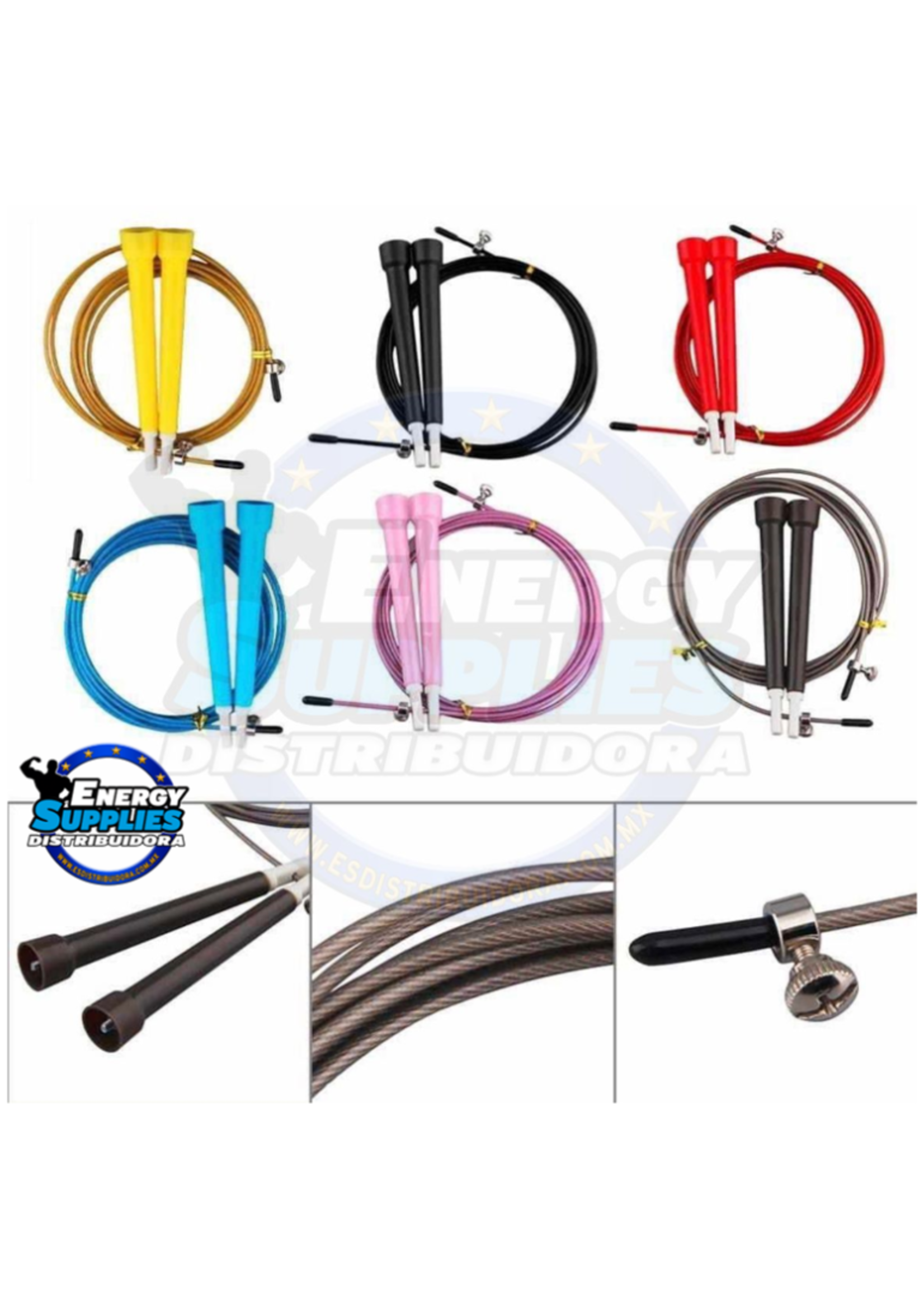 NA CUERDA PARA SALTAR CABLE ACERO