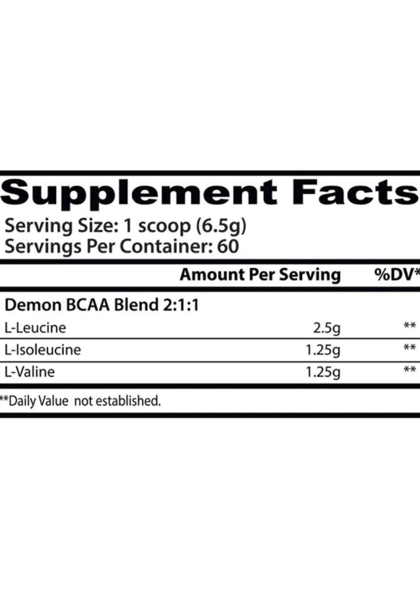 INSANE LABZ DEMON BCAA 60SV INSANE LABZ