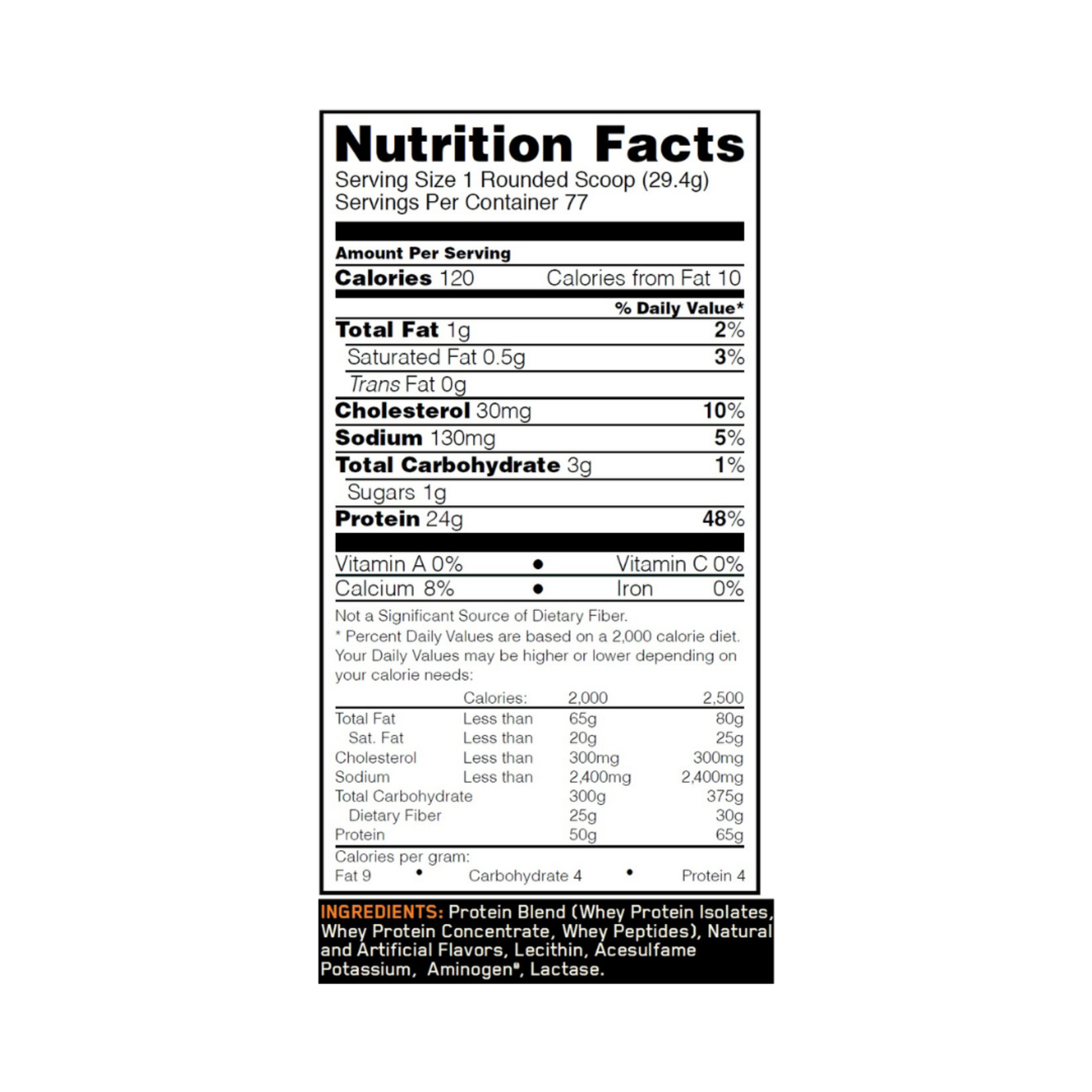 ON GOLD STANDARD 5LB ON