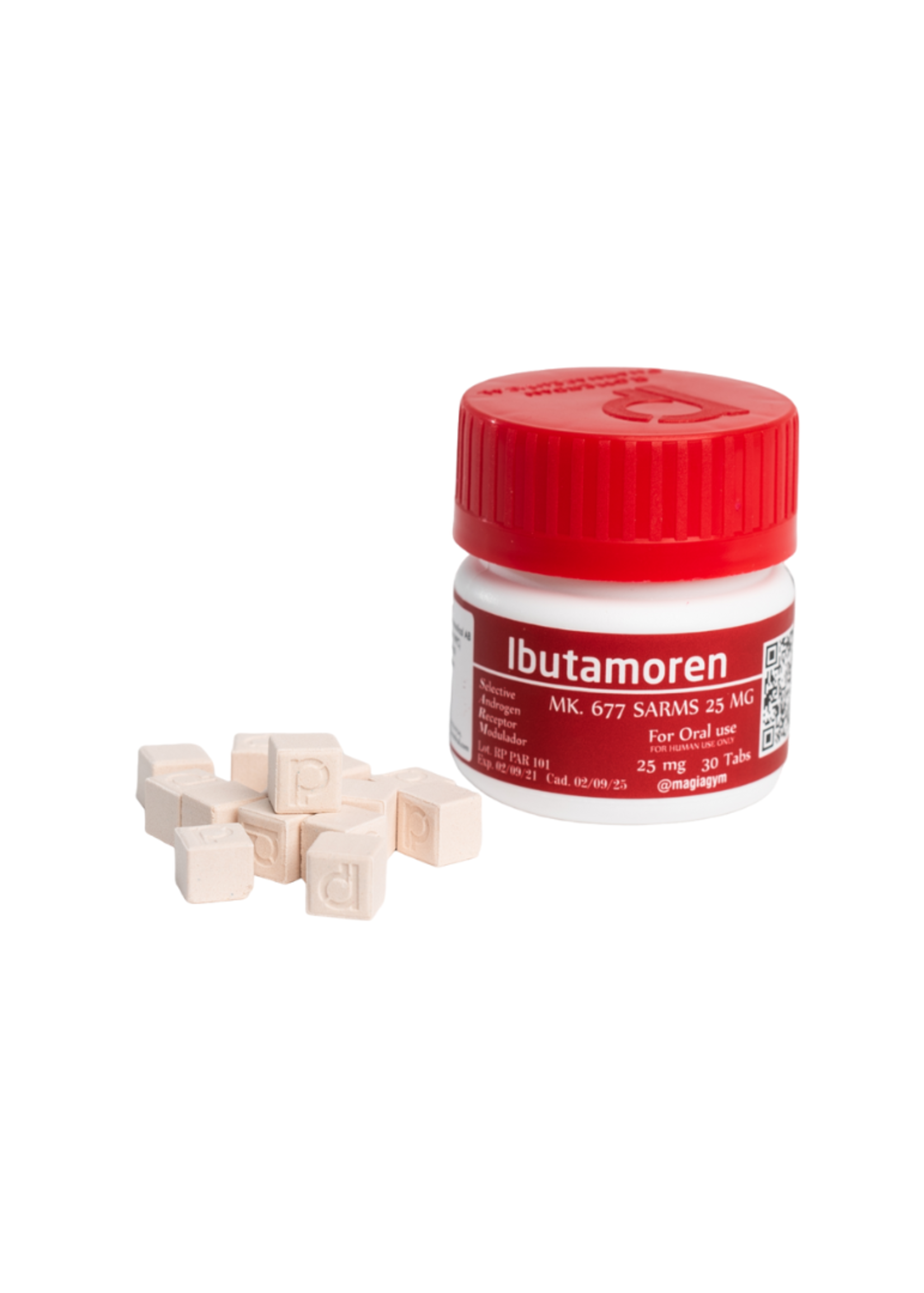 ROTTERDAM IBUTAMOREN ROTTER 25MG 30TABS