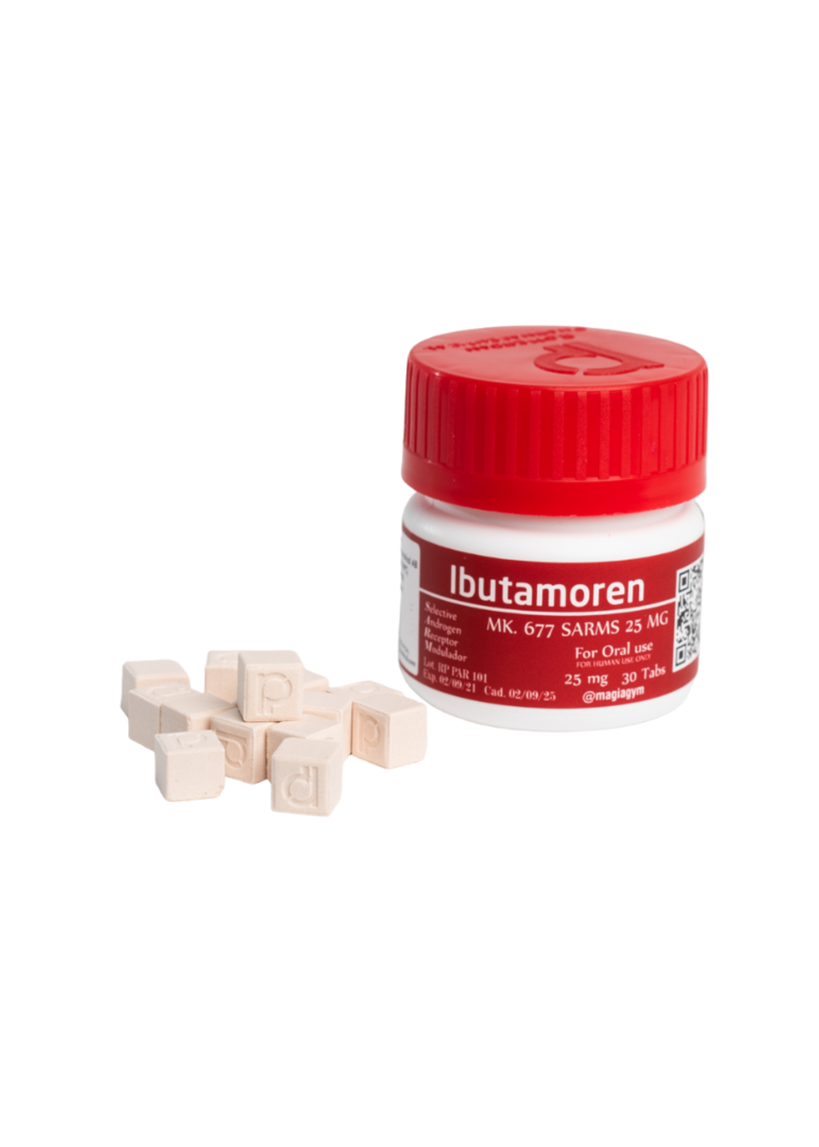 ROTTERDAM IBUTAMOREN ROTTER 25MG 50TABS