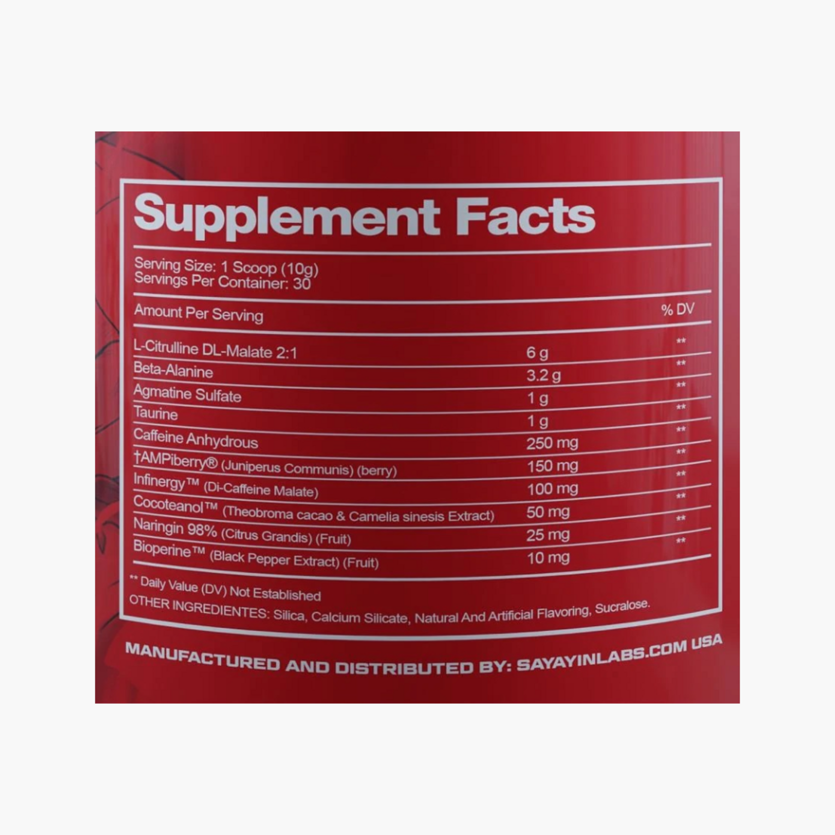 SAIYAN LABZ KAIOKEN RED 30SV SAIYAN LABZ