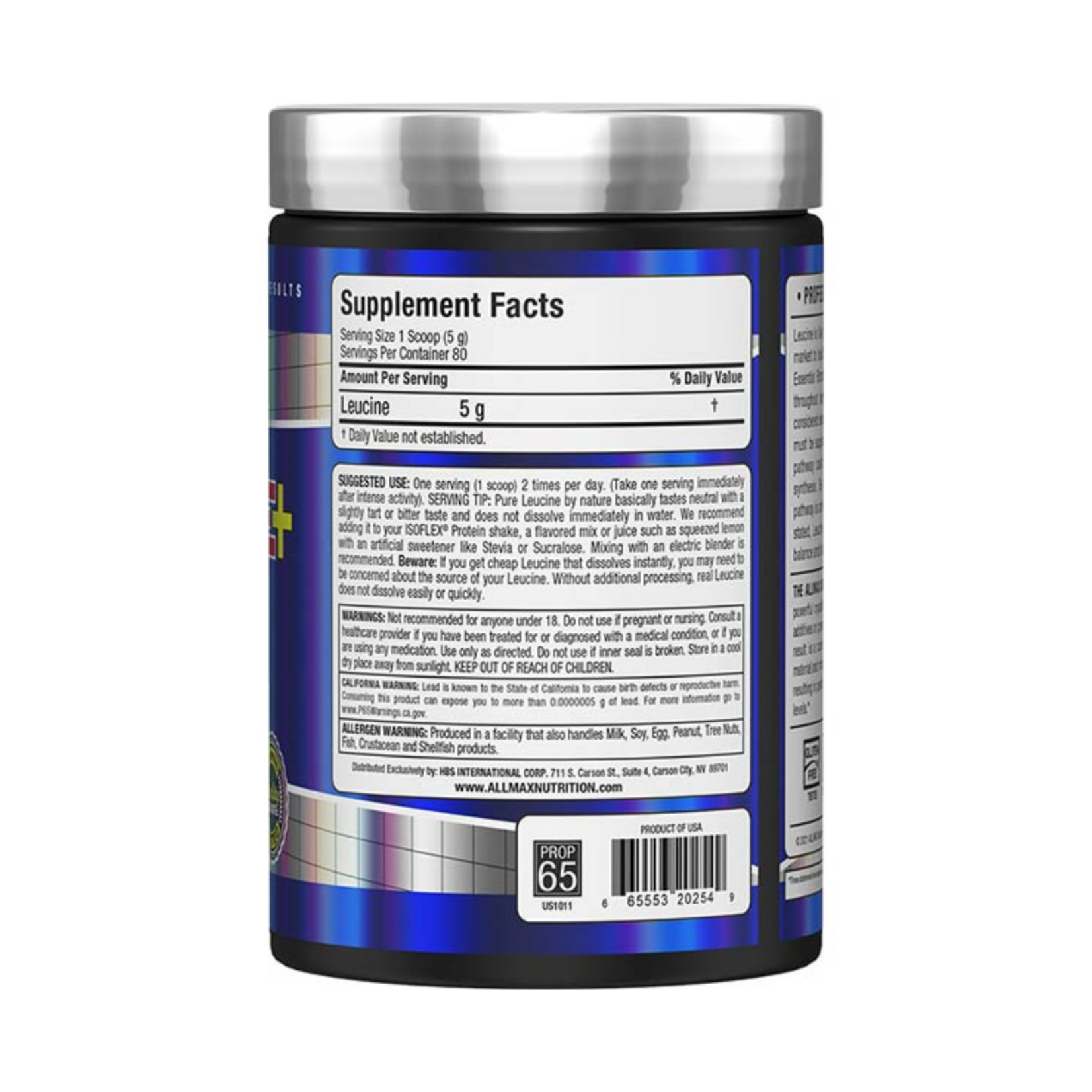 ALLMAX LEUCINA ALLMAX 400GR