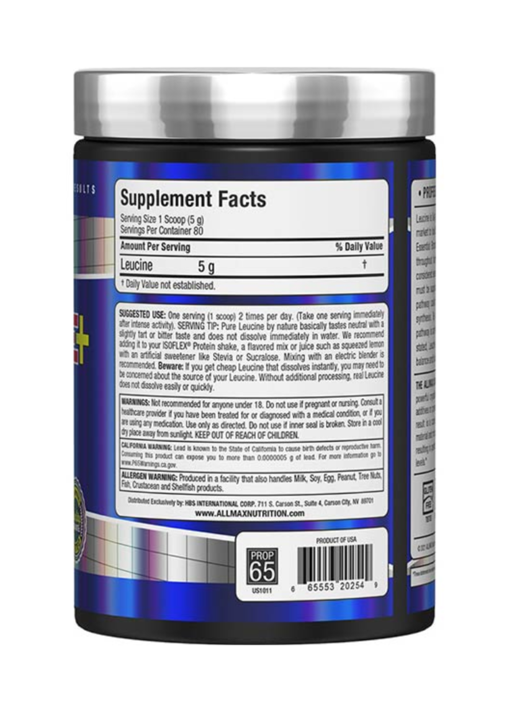 ALLMAX LEUCINA ALLMAX 400GR