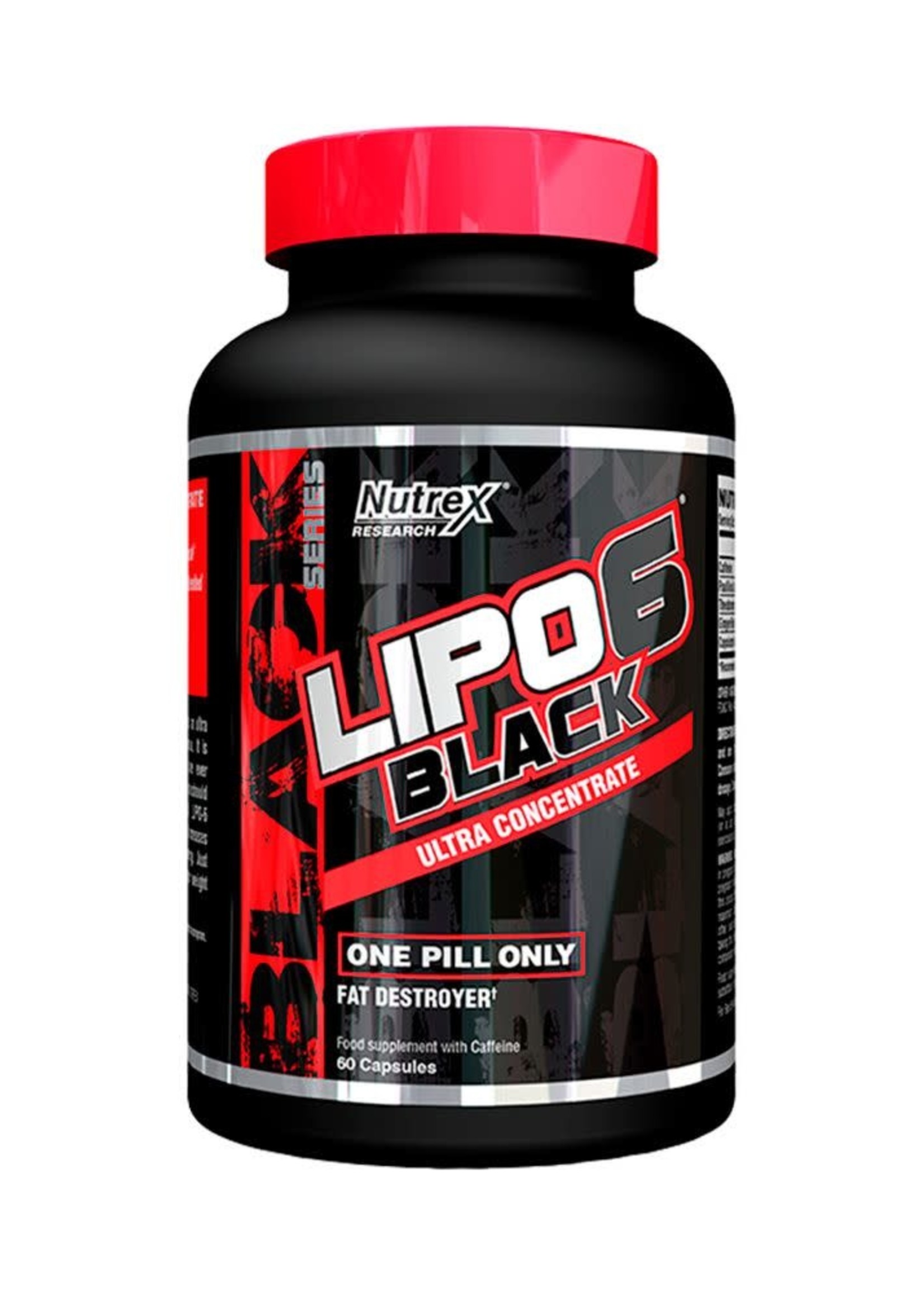 NUTREX LIPO 6 BLACK UC ROJO NUTREX 60CAPS