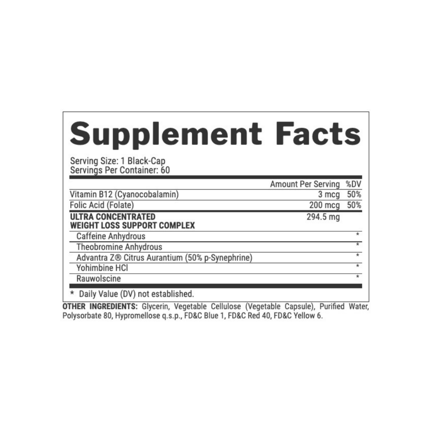 NUTREX LIPO 6 BLACK UC HER VERDE 60CAPS NUTREX