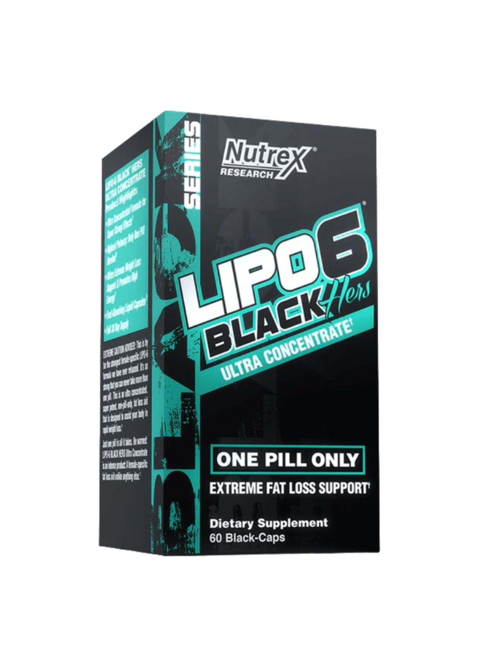 NUTREX LIPO 6 BLACK UC HER VERDE 60CAPS NUTREX