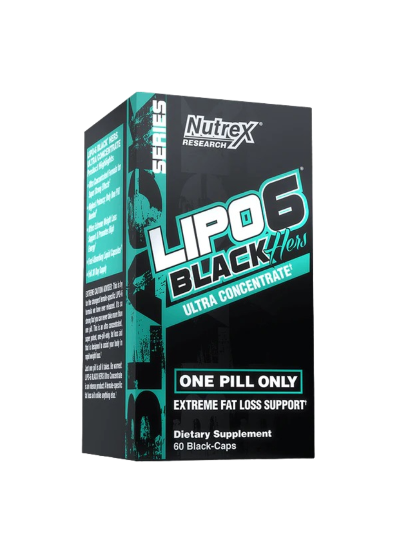 NUTREX LIPO6 BLACK UC HER VERDE 60CAPS NUTREX