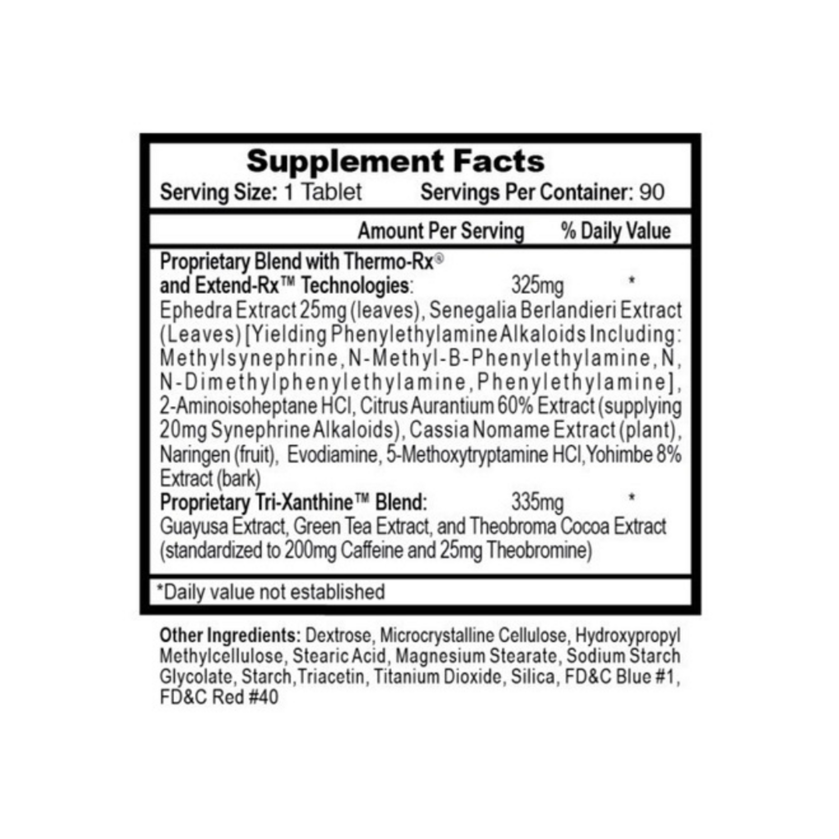 HI TECH LIPODRENE XTREME HI TECH 90CT