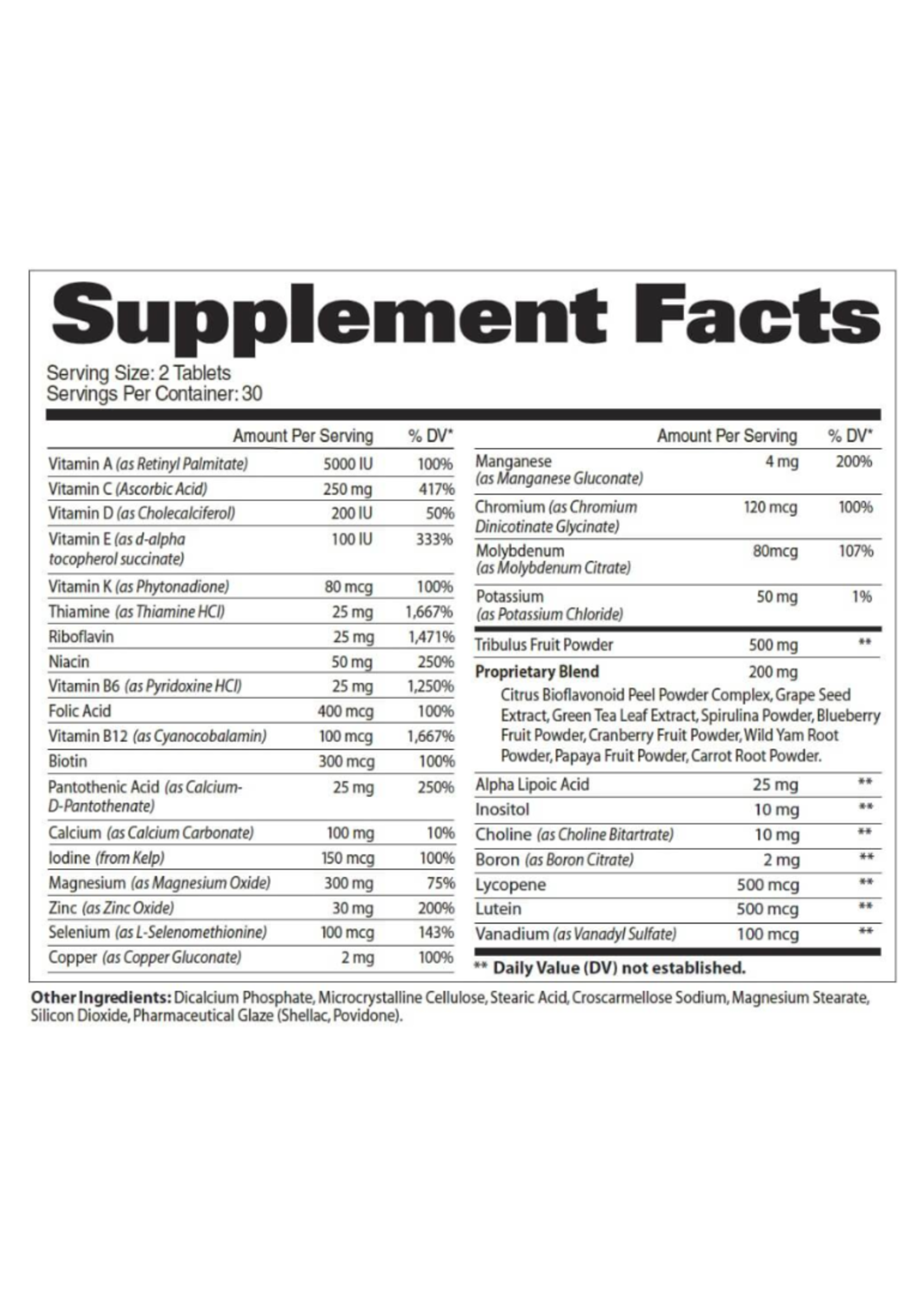 GAT MENS MULTI+TEST GAT 150CAPS