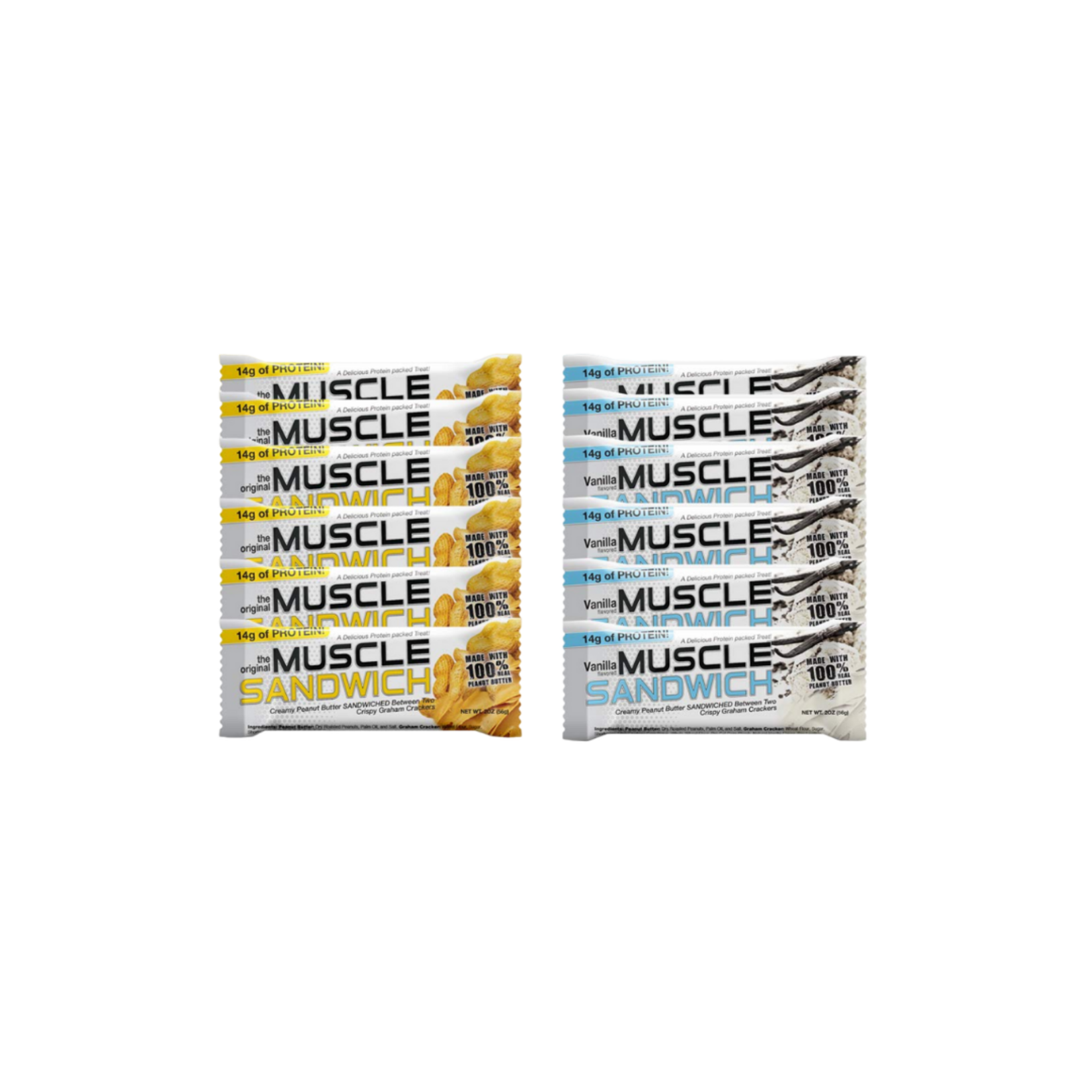 MUSCLE SANDWICH MUSCLE SANDWICH 12 BARRITAS