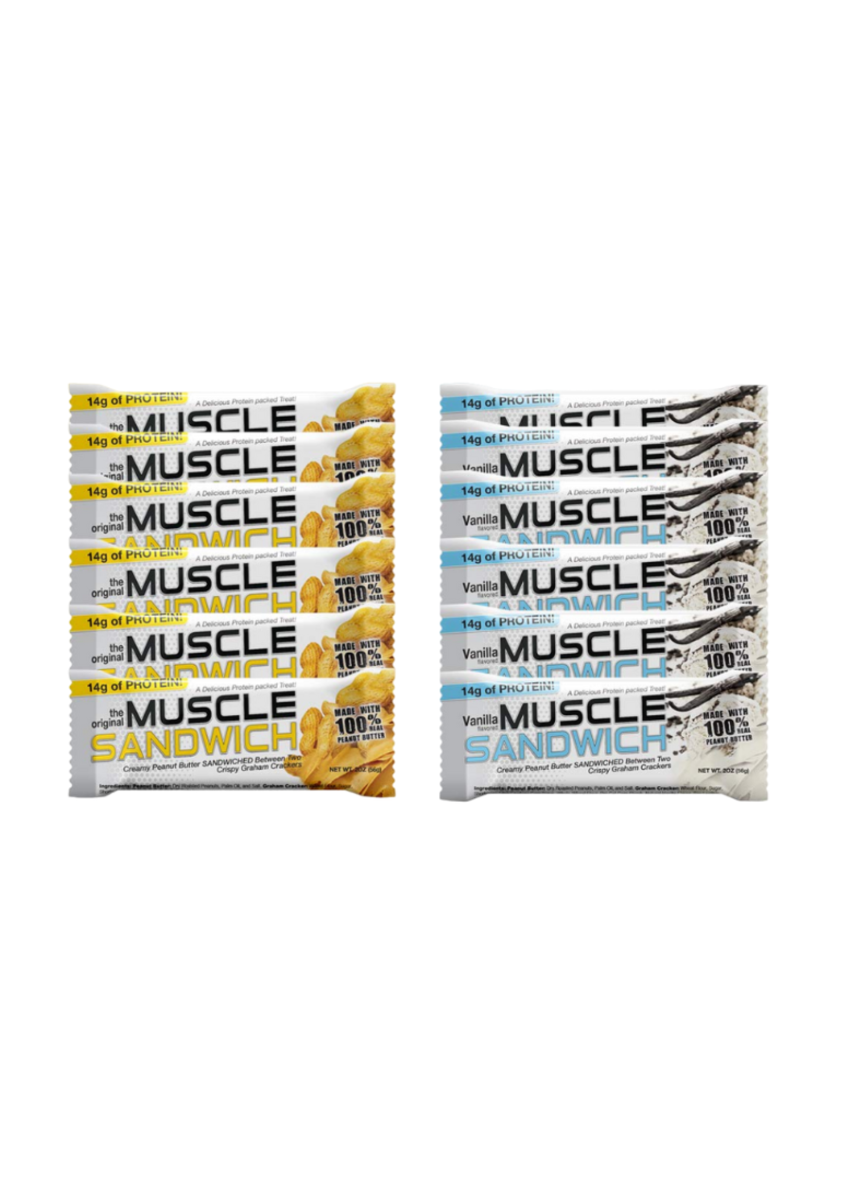 MUSCLE SANDWICH MUSCLE SANDWICH 12 BARRITAS