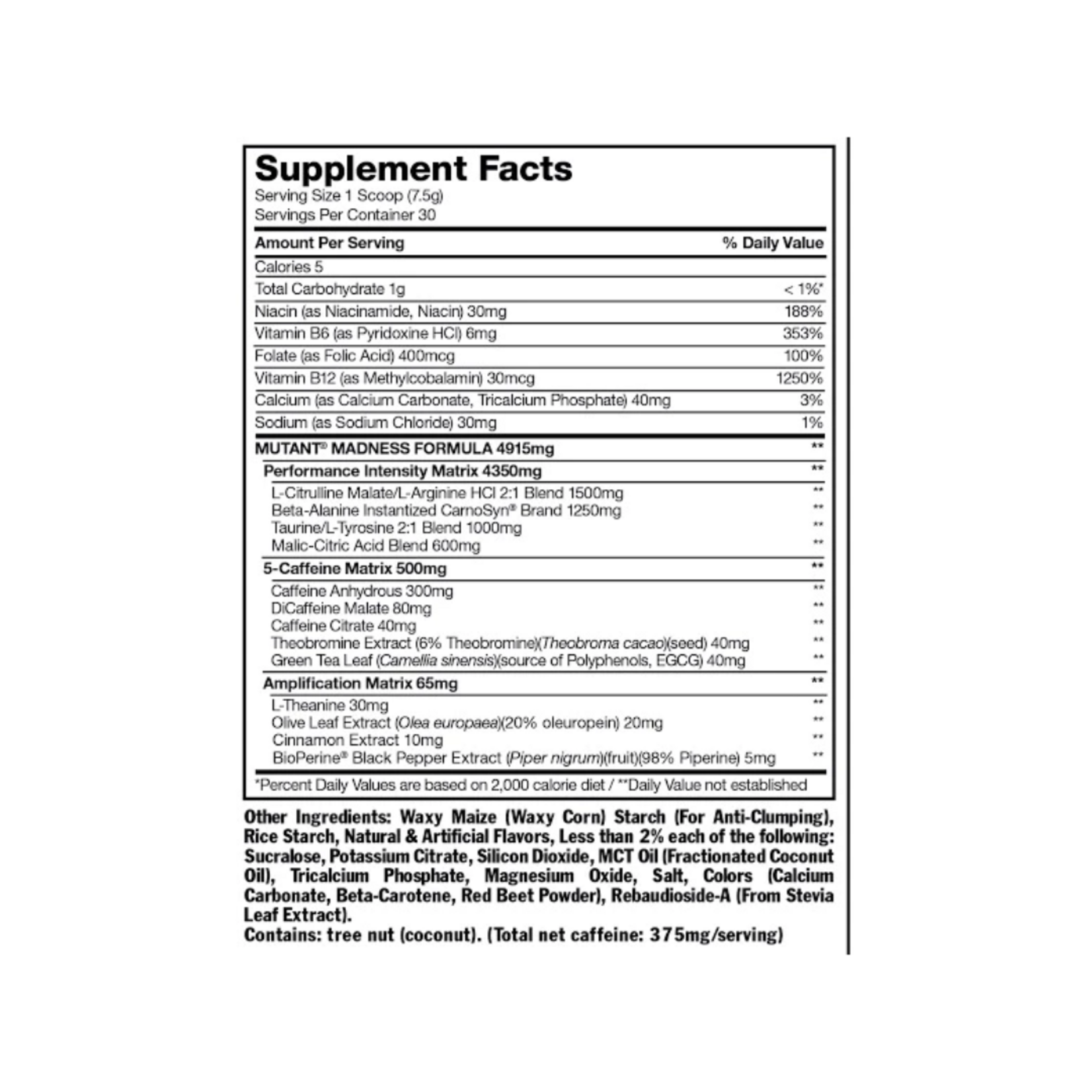 MUTANT MADNESS MUTANT 30SV