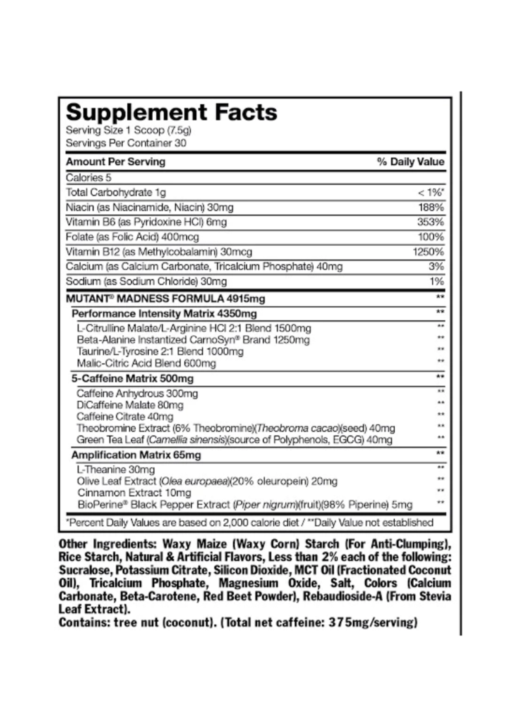 MUTANT MADNESS MUTANT 30SV
