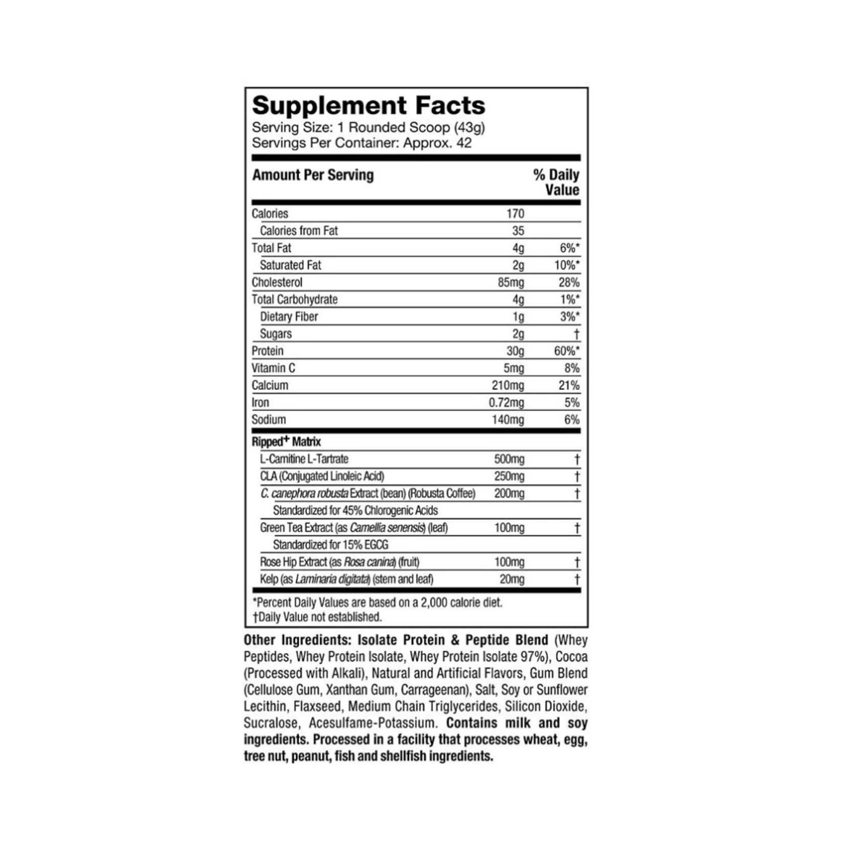 MUSCLE TECH NITRO TECH RIPPED 4LB MUSCLE TECH