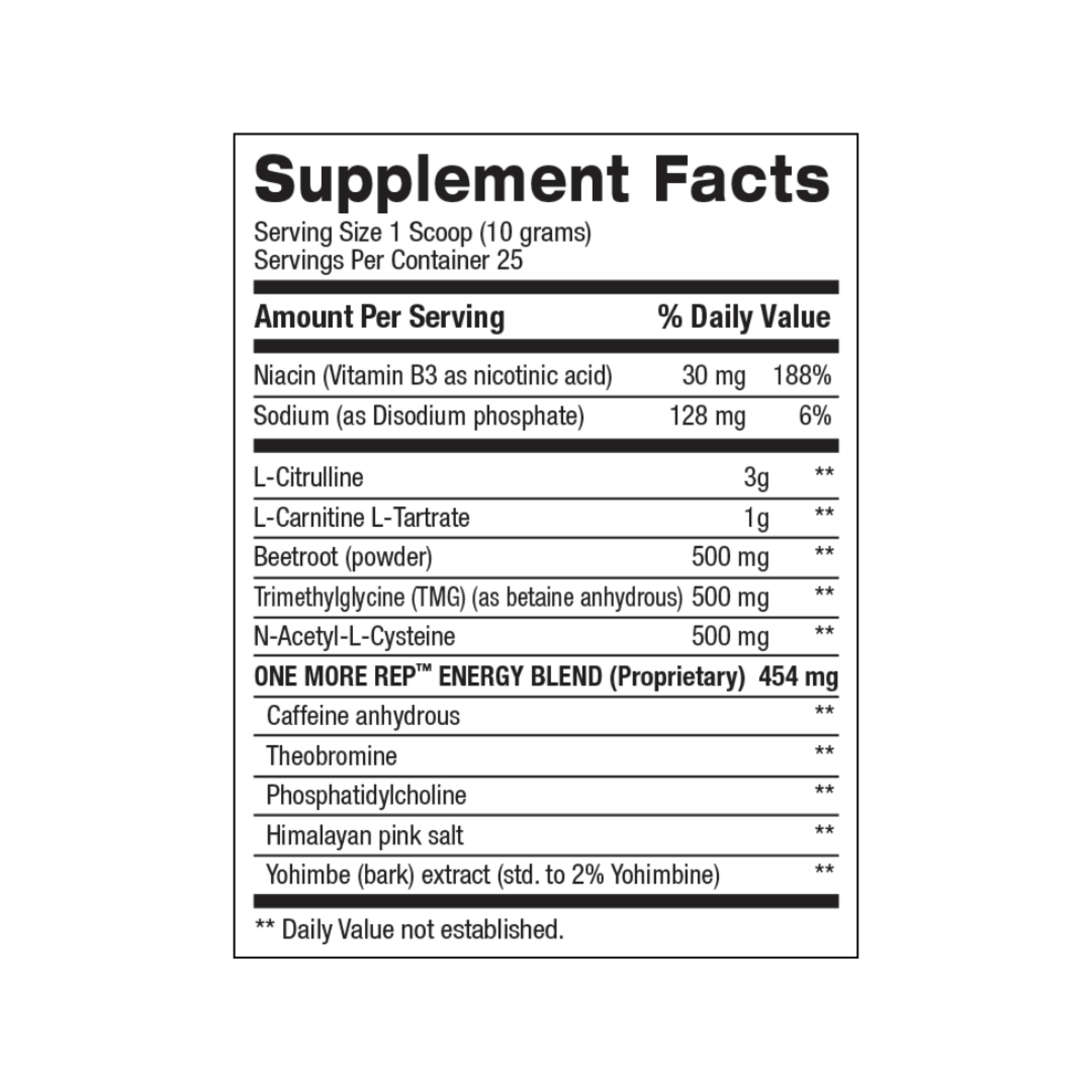 BPI SPORTS 1MR OG BPI 25SV