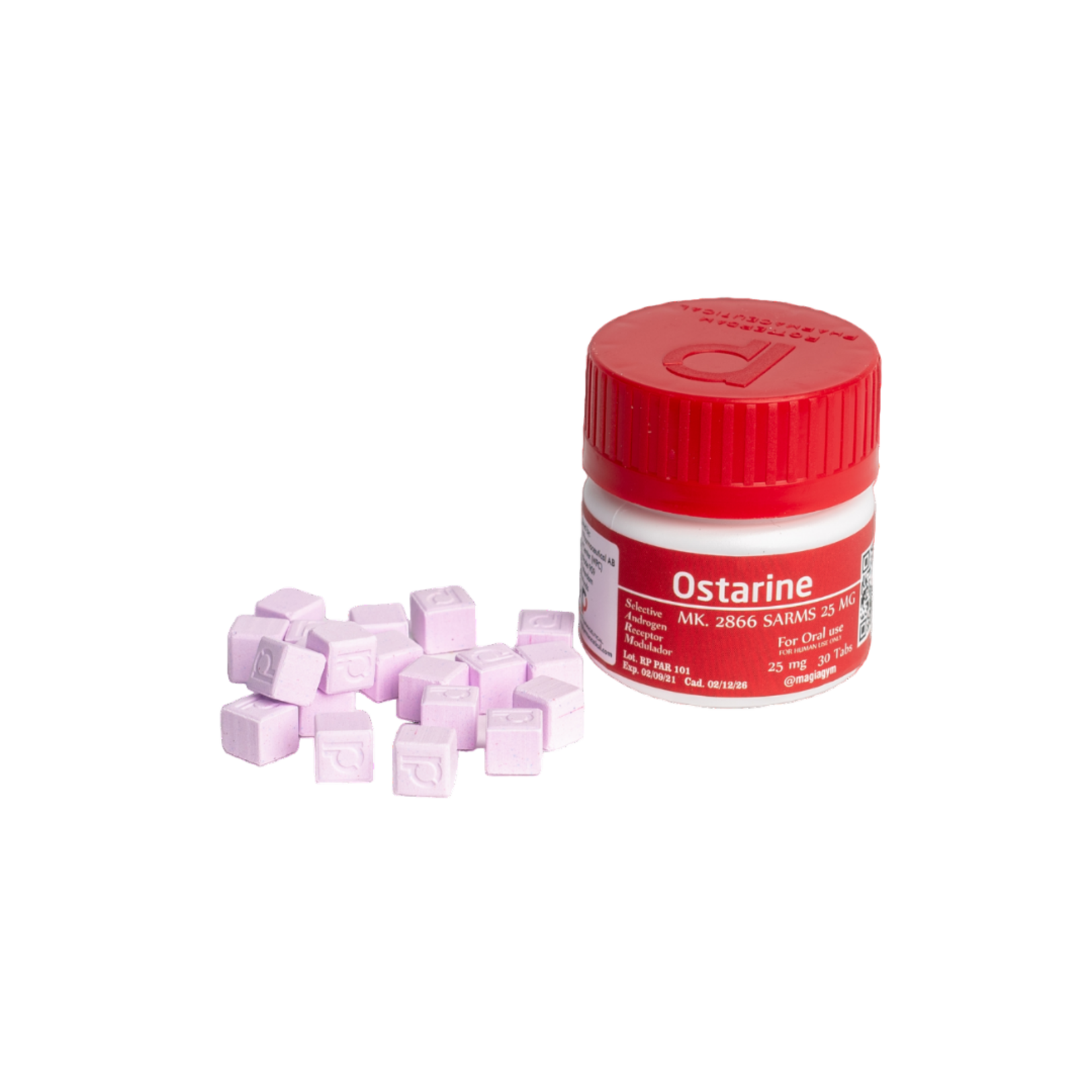 ROTTERDAM OSTARINE ROTTER 25MG 30TABS