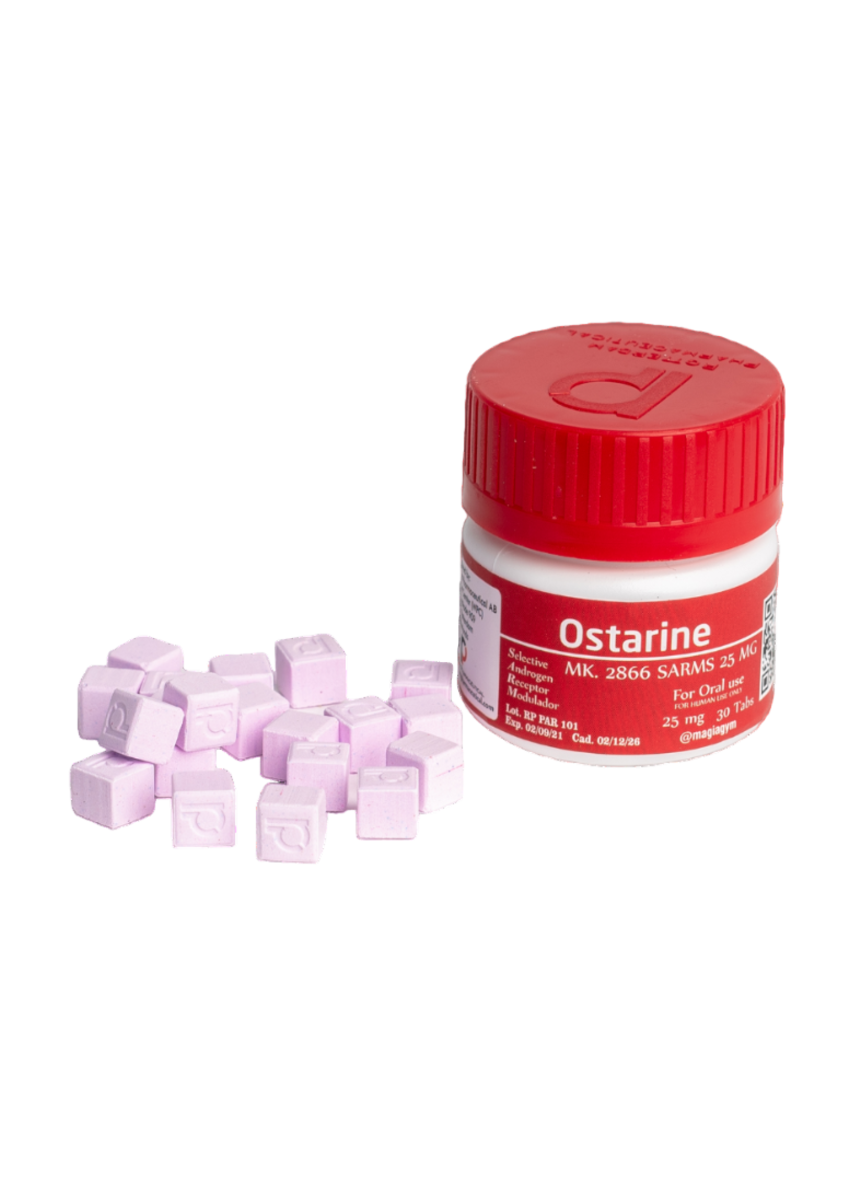 ROTTERDAM OSTARINE ROTTER 25MG 30TABS