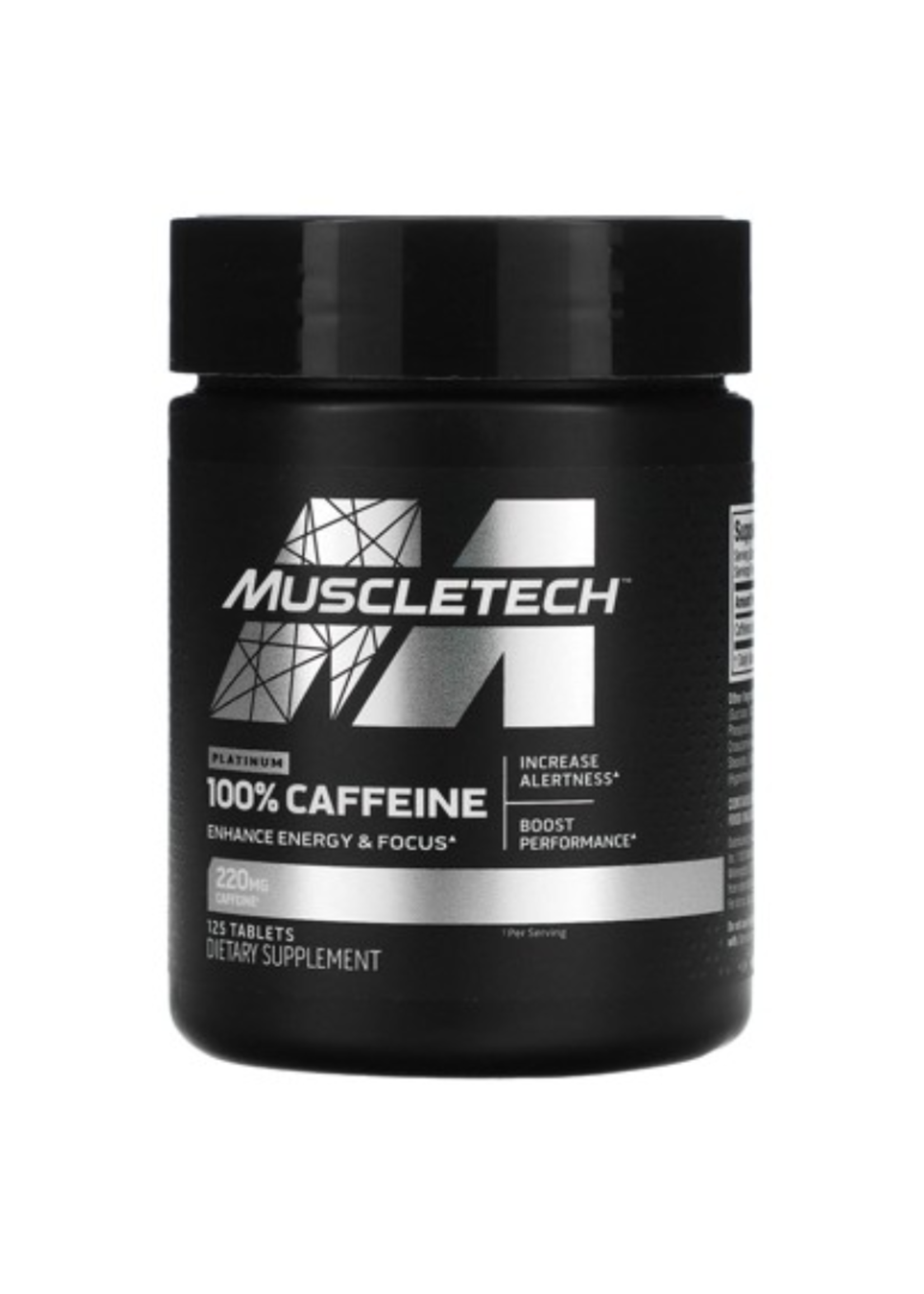 MUSCLE TECH CAFEINA PLATINUM 125TABS MUSCLE TECH