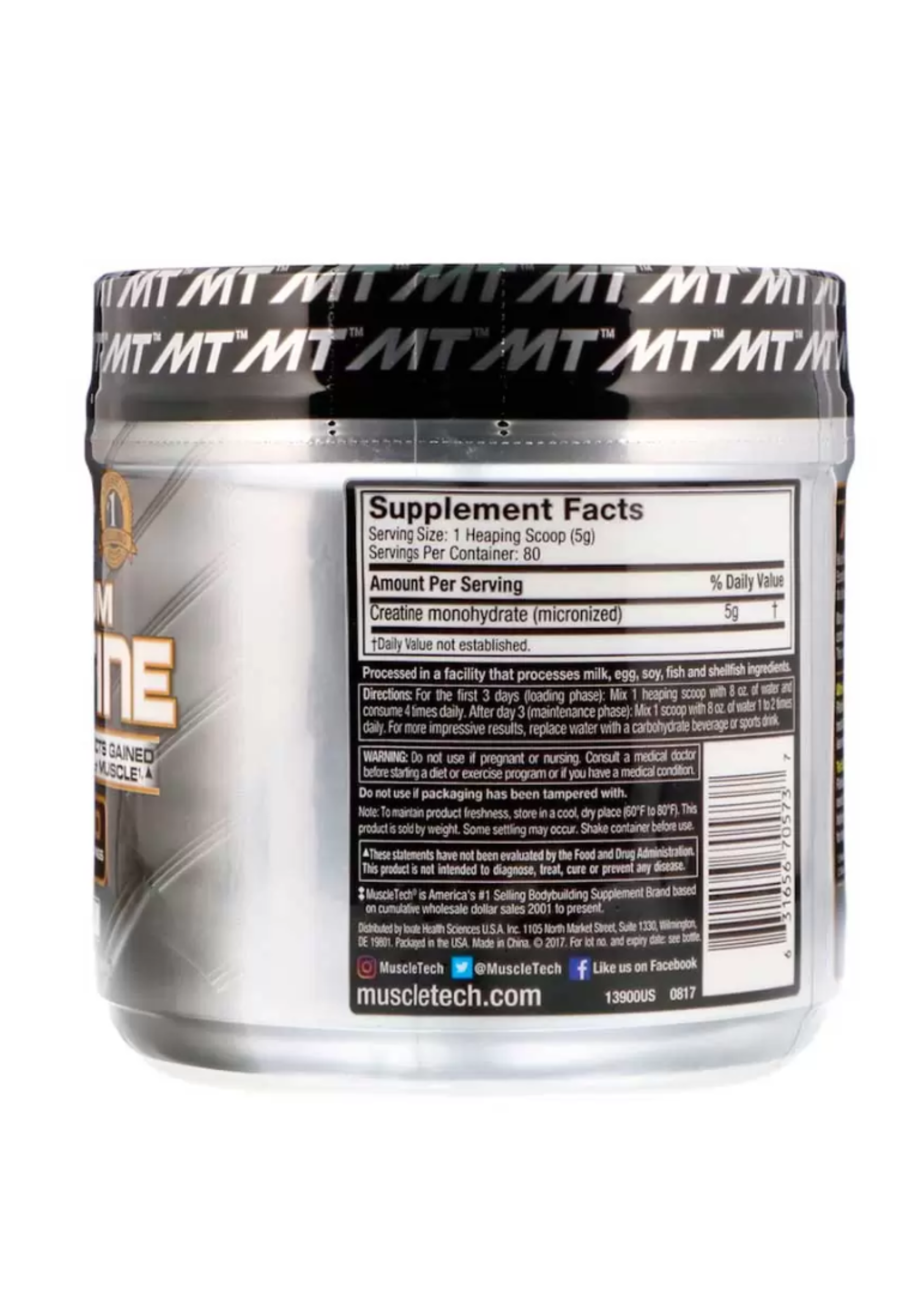 MUSCLE TECH CREATINA PLATINUM MUSCLE TECH 80SV 400GR