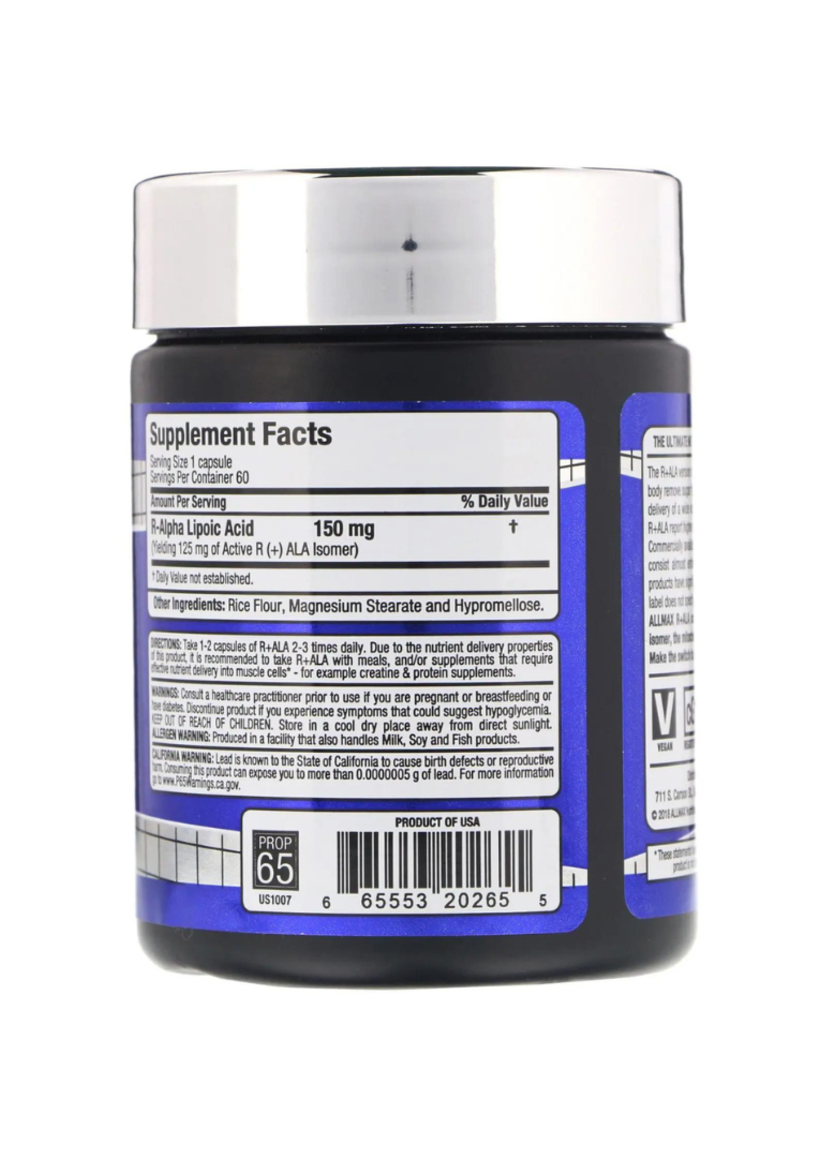 ALLMAX R+ALA ALLMAX 60CT