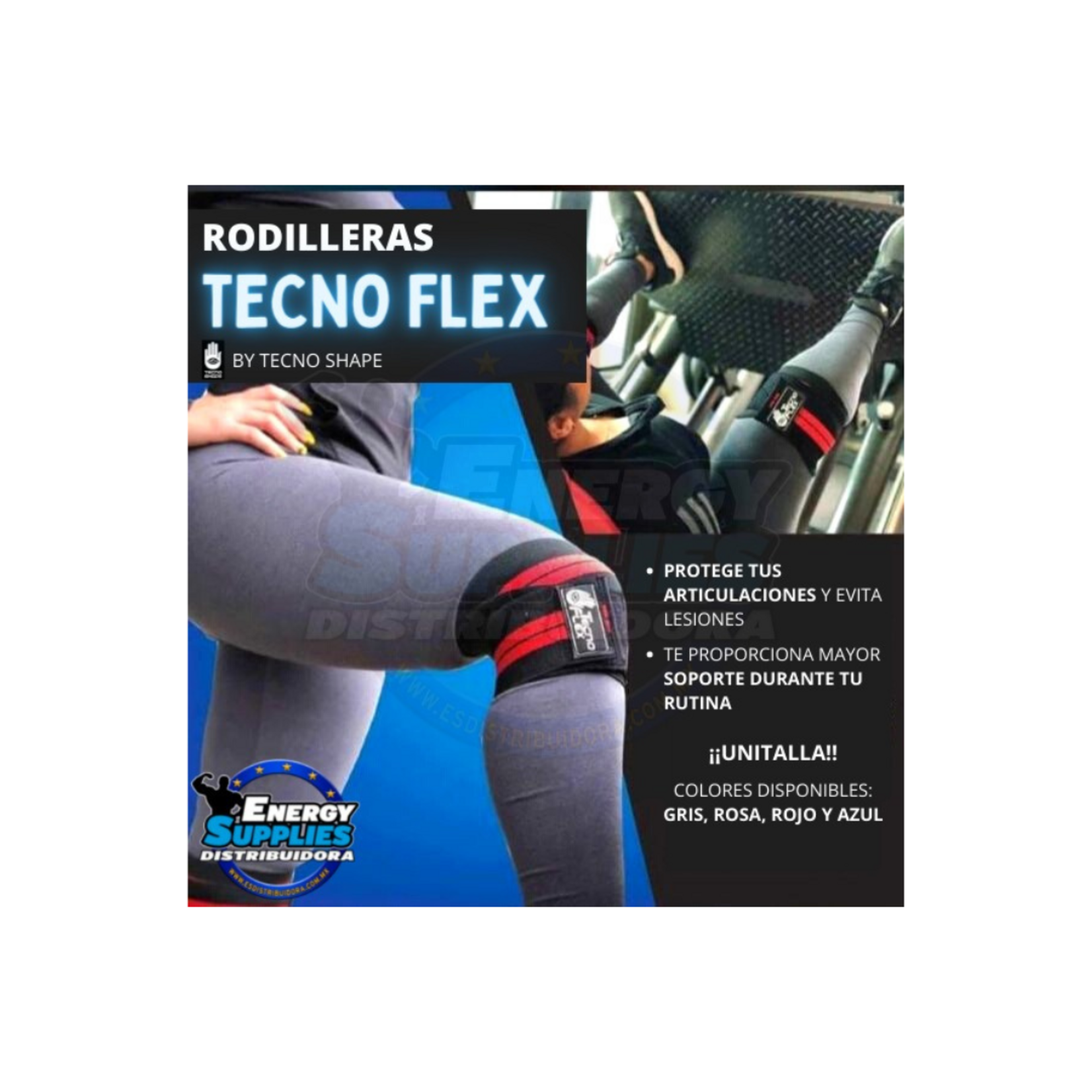 TECNO SHAPE RODILLERAS PREMIUM TECNO SHAPE