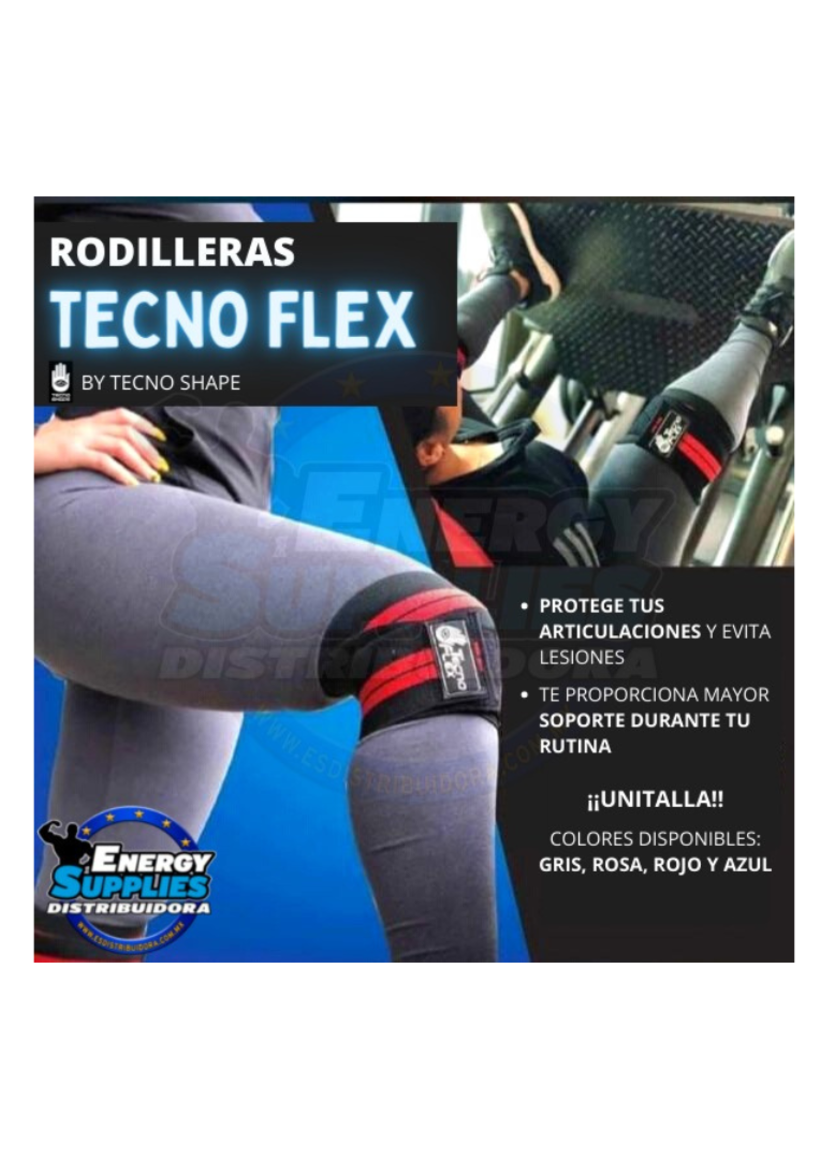 TECNO SHAPE RODILLERAS PREMIUM TECNO SHAPE