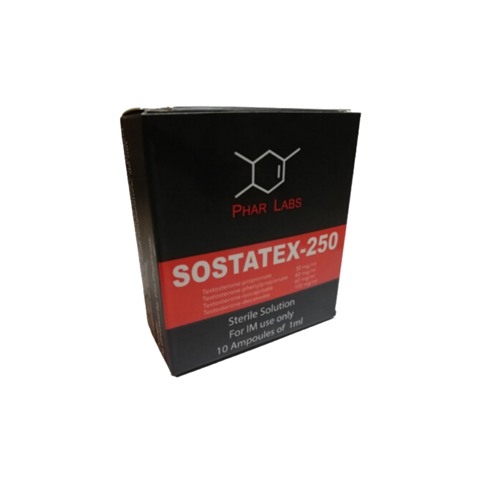 PHAR LABS SILVER SOSTATEX (SUSTANON) PHAR LABS SILVER 250MG 10ML