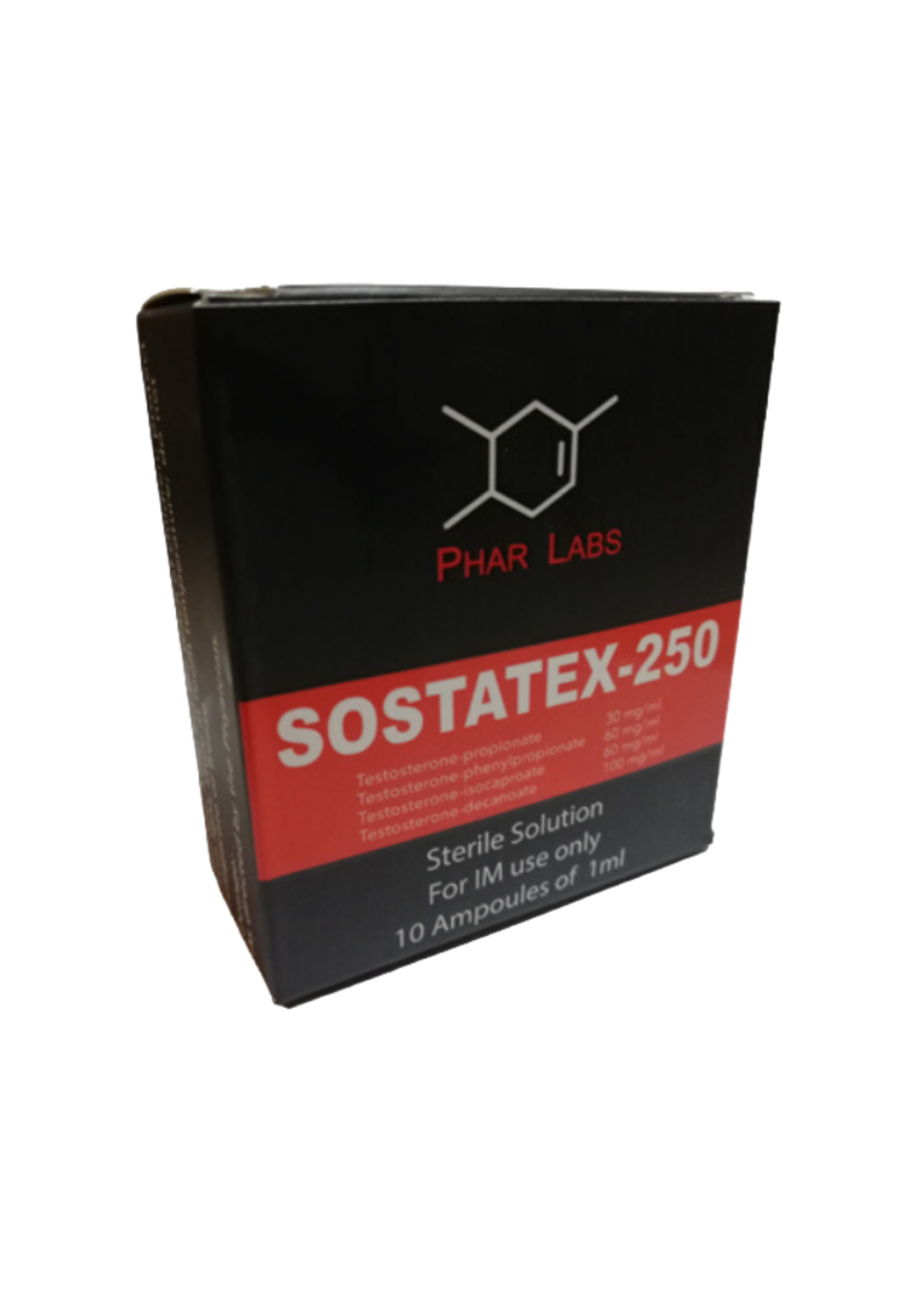 PHAR LABS SILVER SOSTATEX (SUSTANON) PHAR LABS SILVER 250MG 10ML
