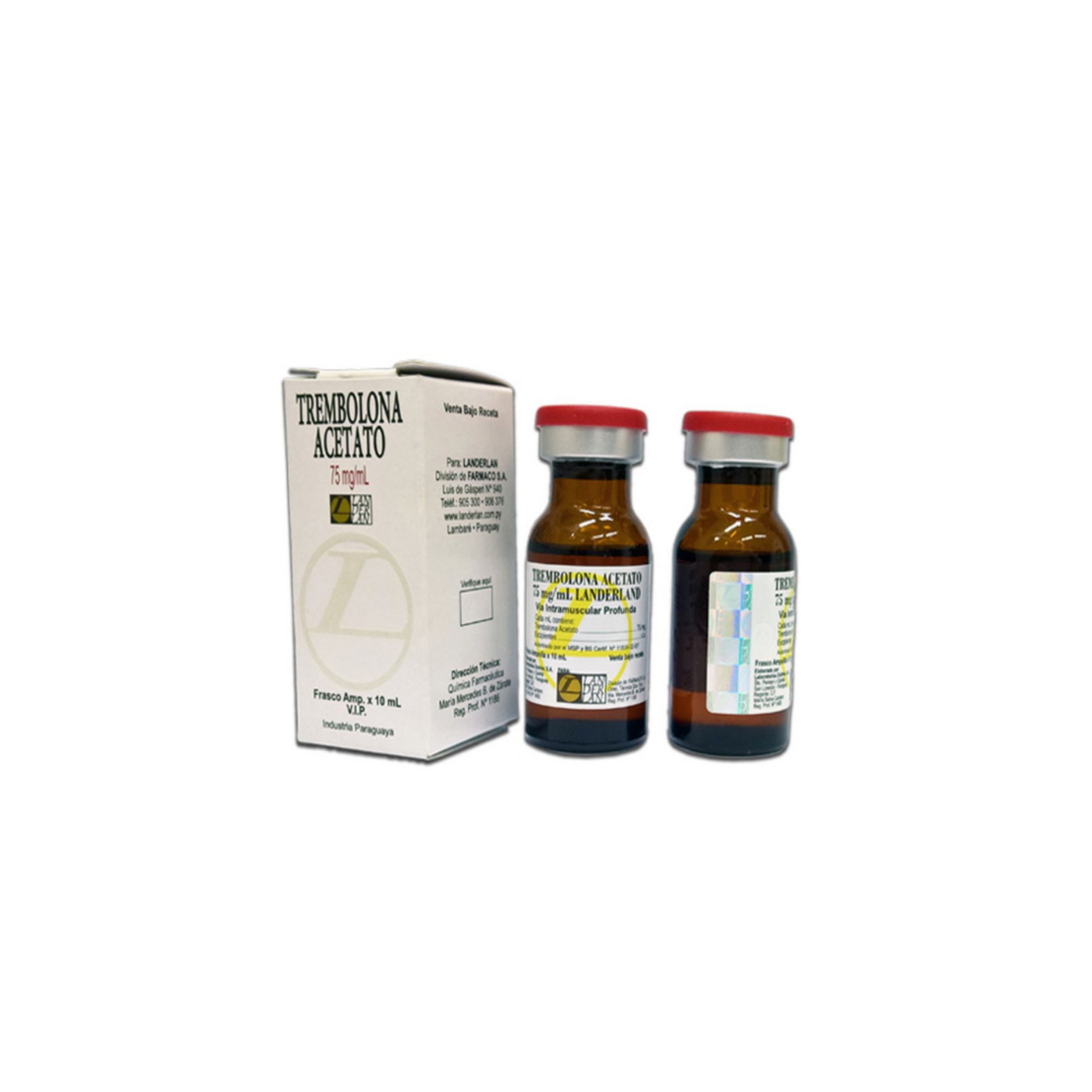 LANDERLAN TREM ACETATO LANDERLAN 100MG 10ML