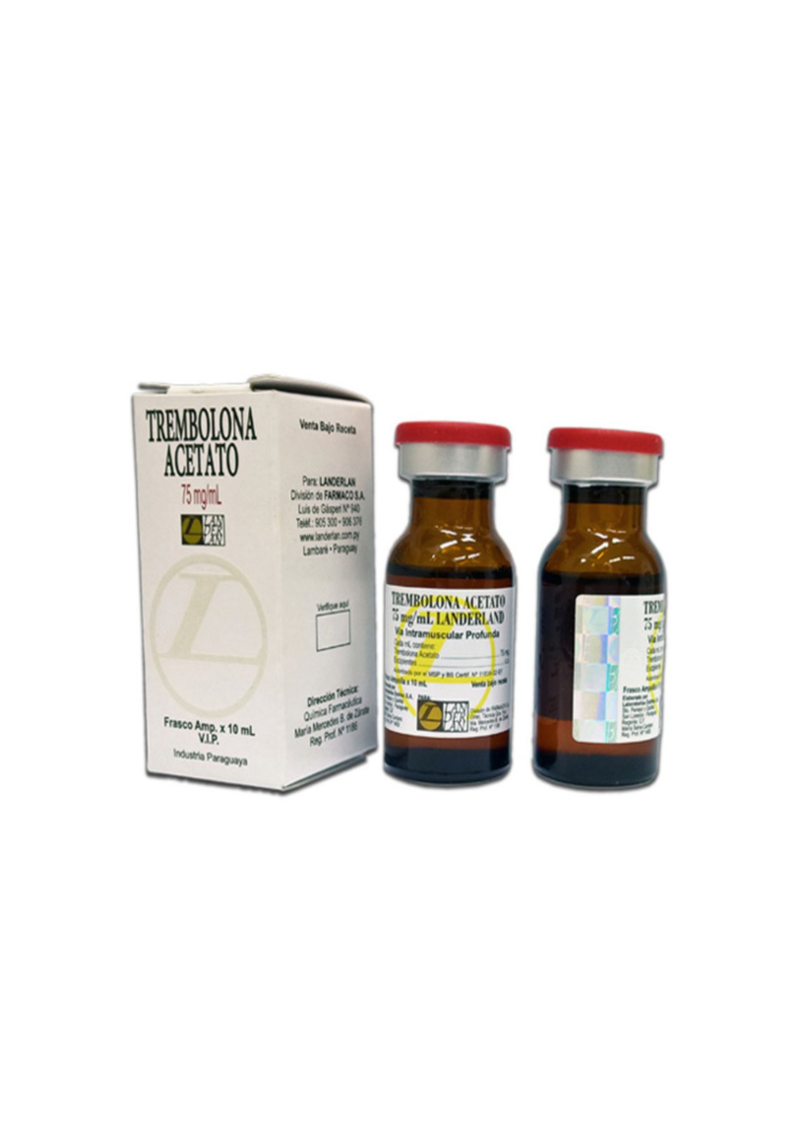 LANDERLAN TREM ACETATO LANDERLAN 100MG 10ML