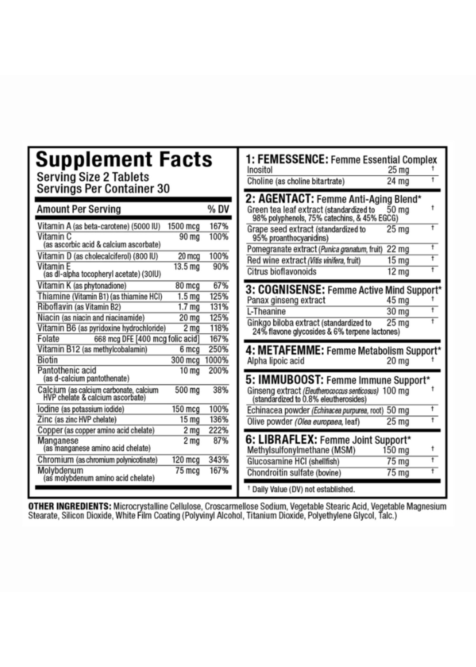 ALLMAX VITAFORM WOMEN ALLMAX 60TABS