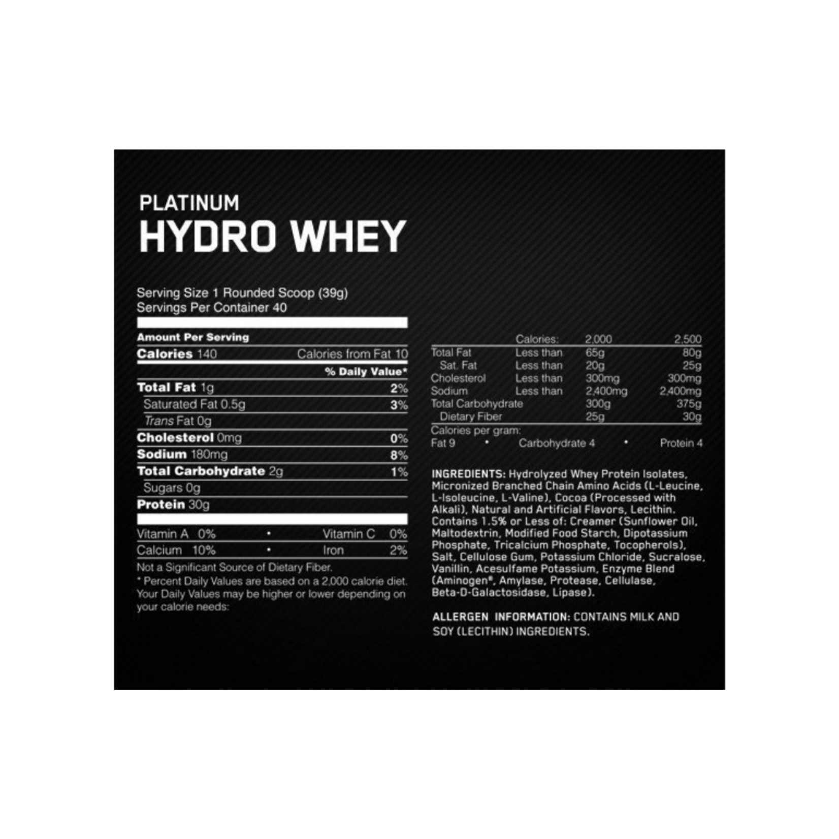 ON HYDRO WHEY 3.5LB ON