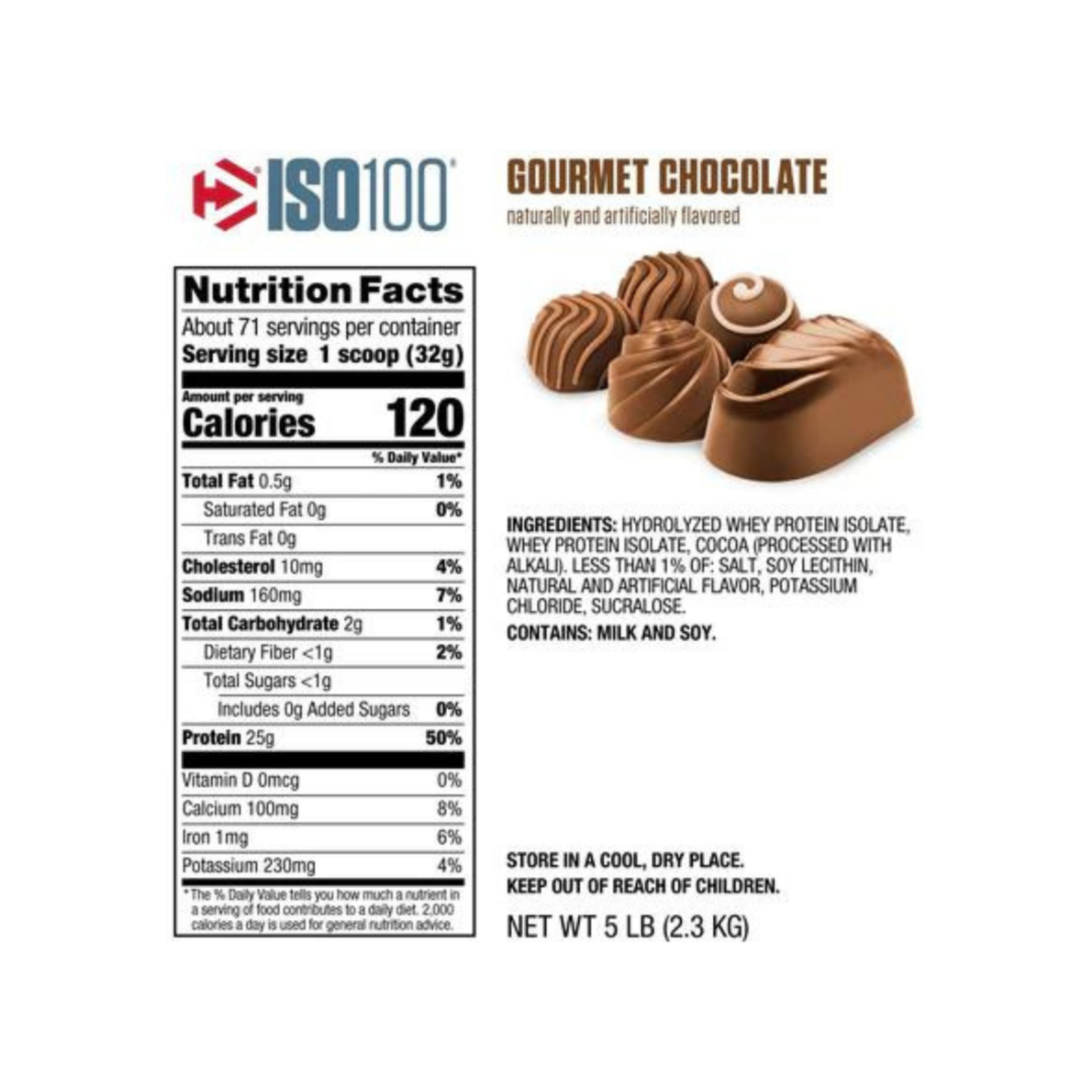 DYMATIZE ISO 100 DYMATIZE ORIGINAL 5LB