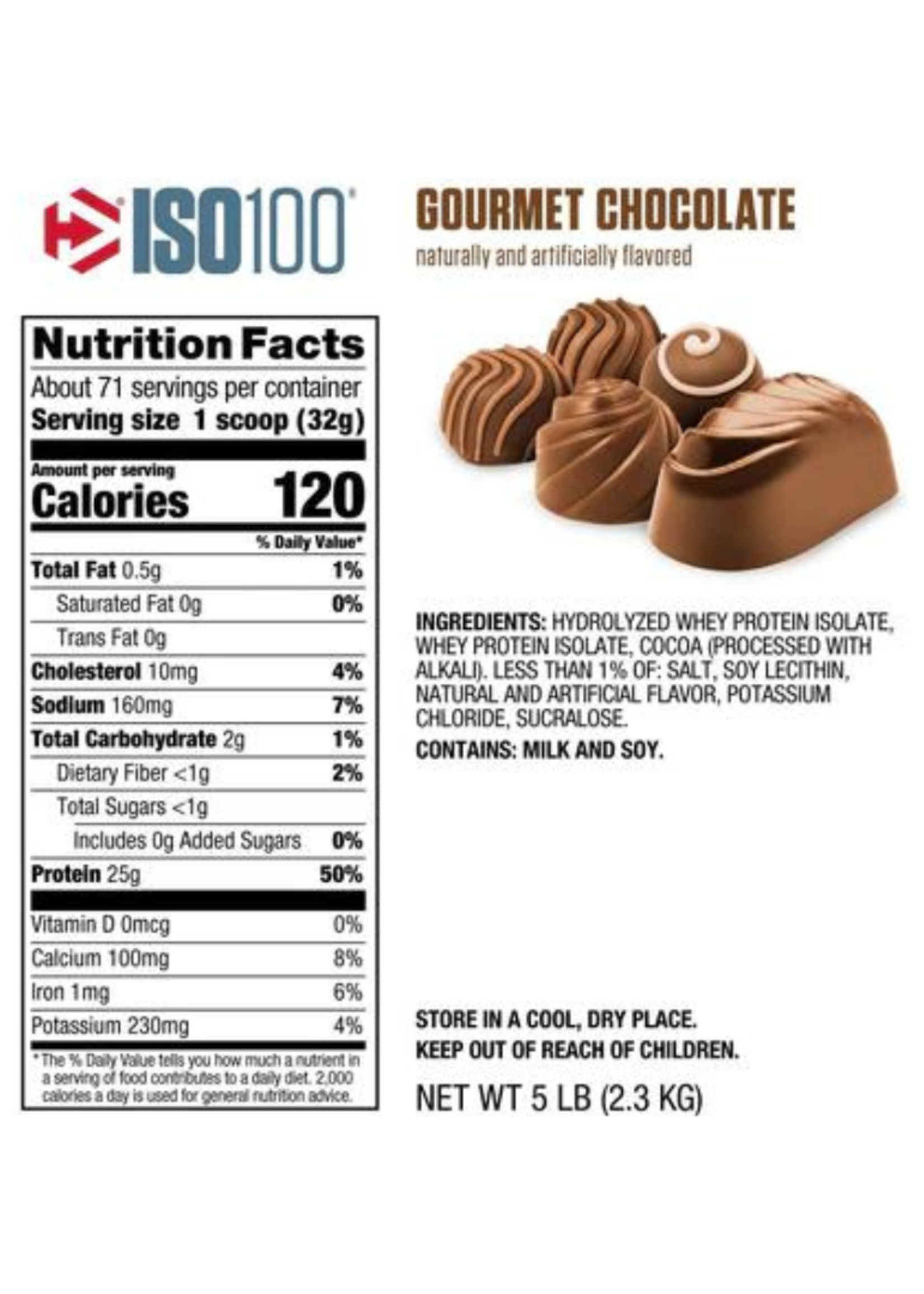 DYMATIZE ISO 100 DYMATIZE ORIGINAL 5LB