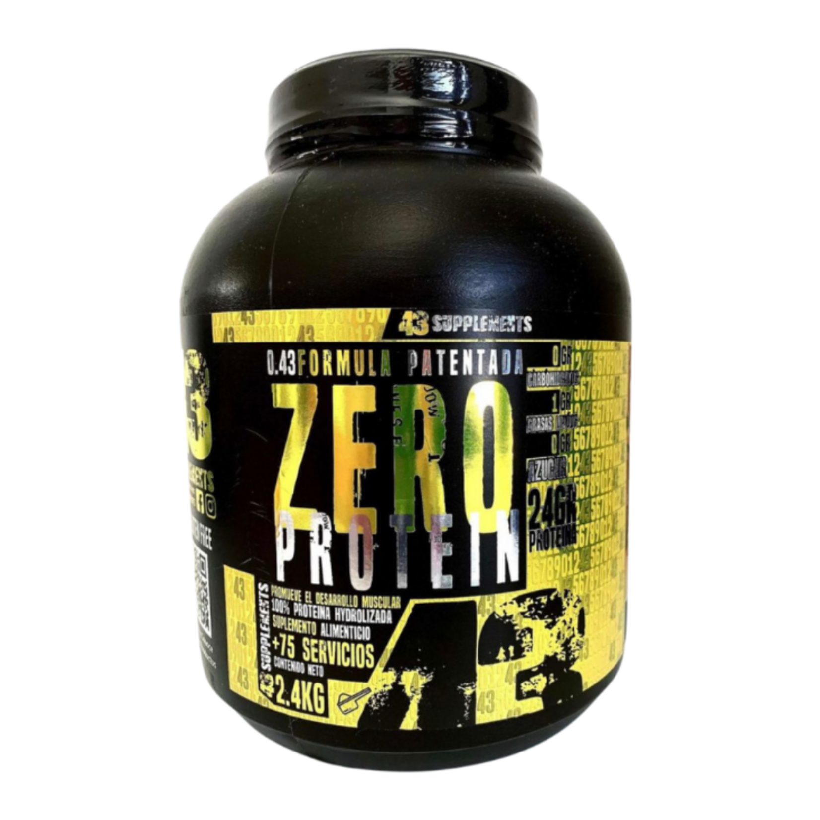 43 SUPPLEMENTS ZERO HIDRO 43 SUPS 2.4KG