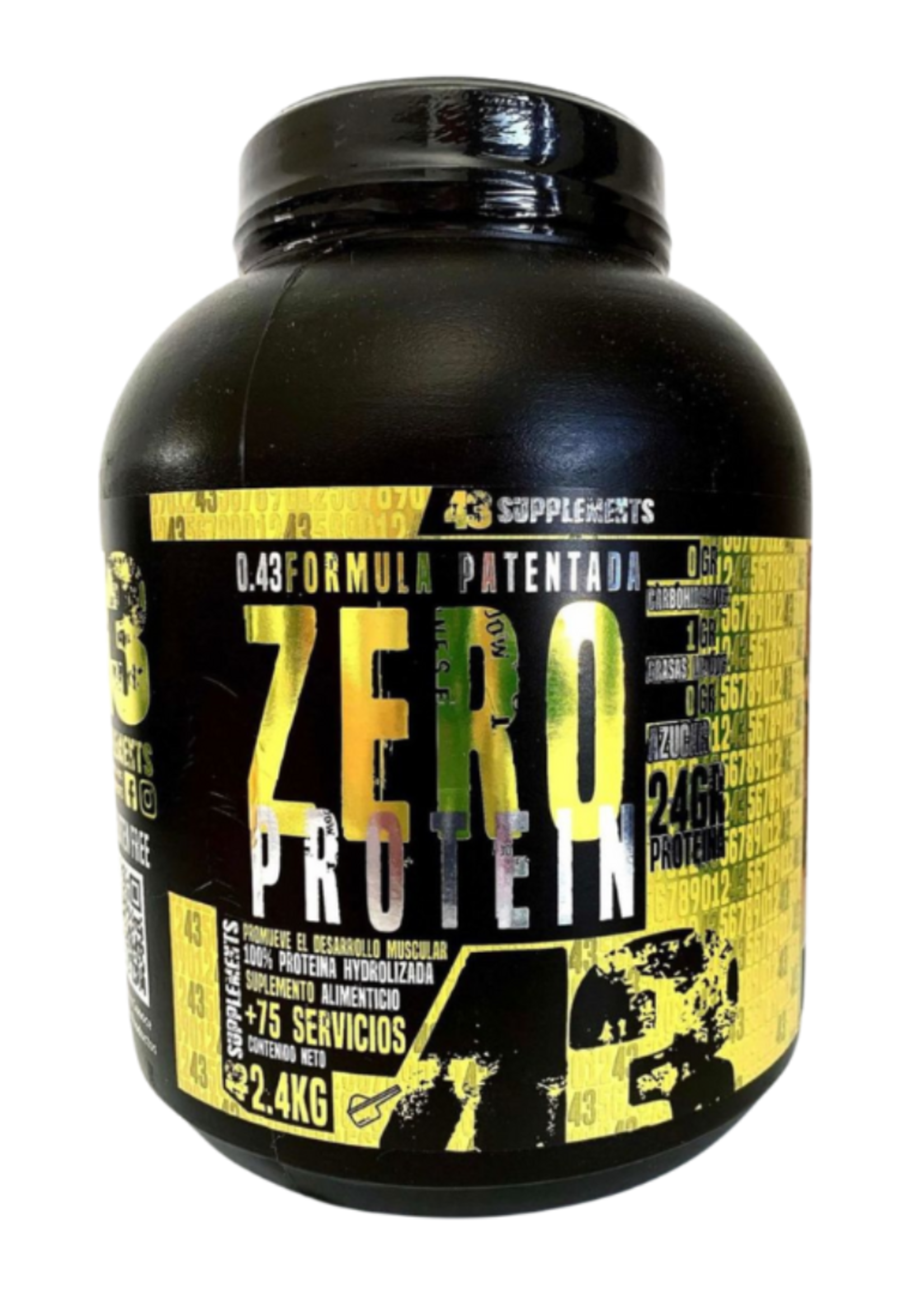 43 SUPPLEMENTS ZERO HIDRO 43 SUPS 2.4KG