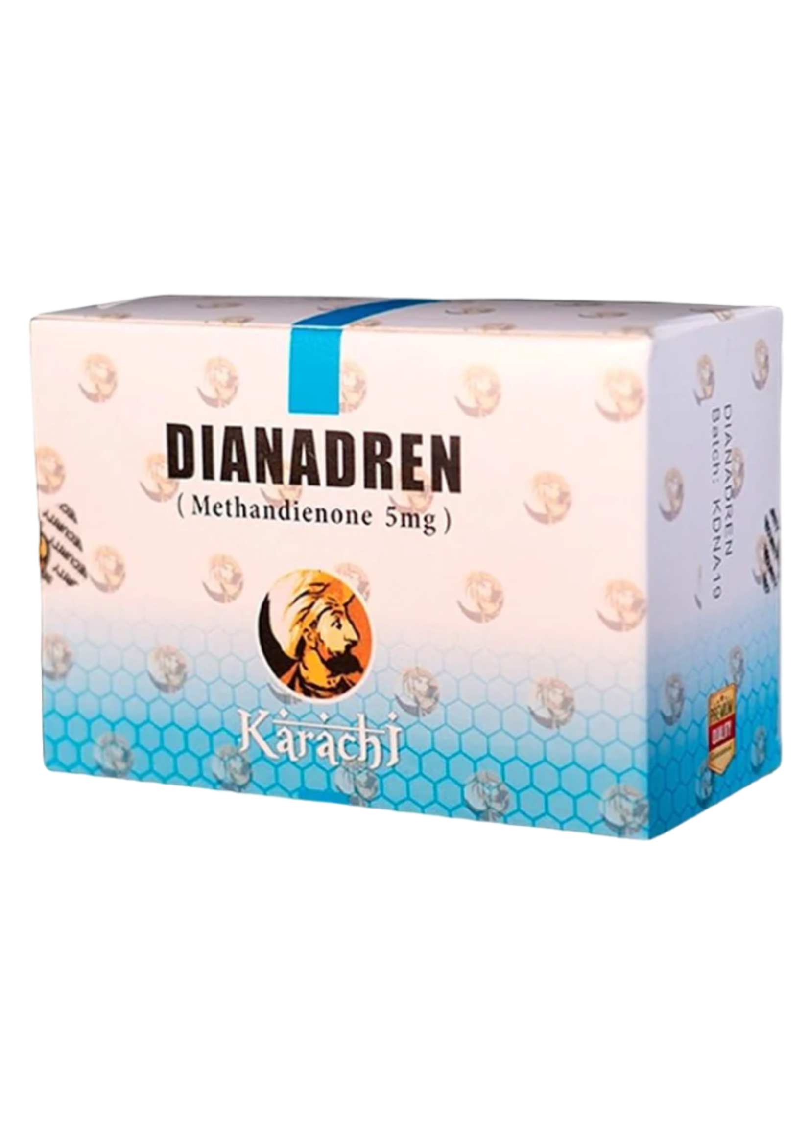 KARACHI DIANADREN (DIANABOL ORAL) KARACHI 5MG 100TABS