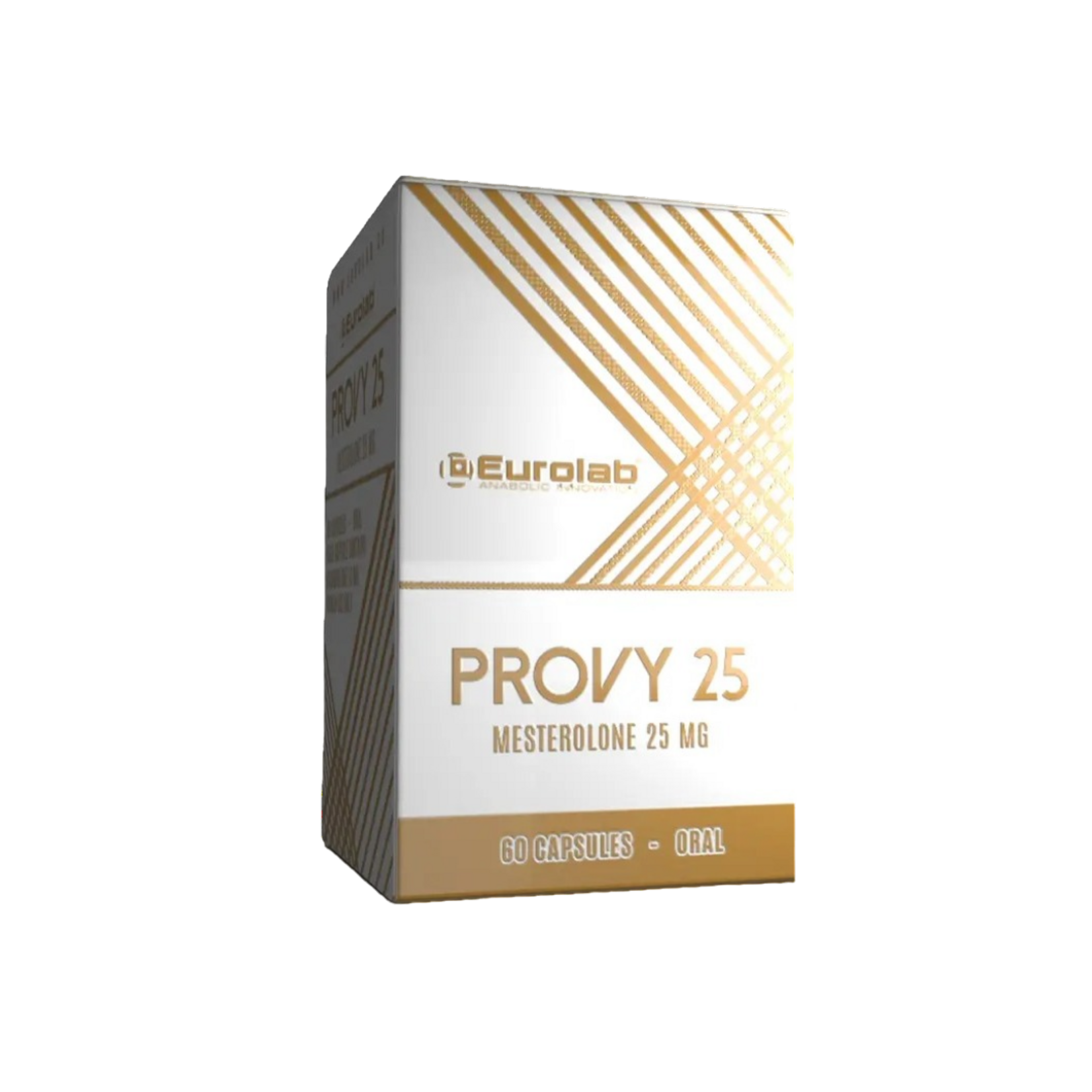 EUROLAB PROVY 25 (PROVIRON ORAL) EUROLAB 25MG 60CAPS