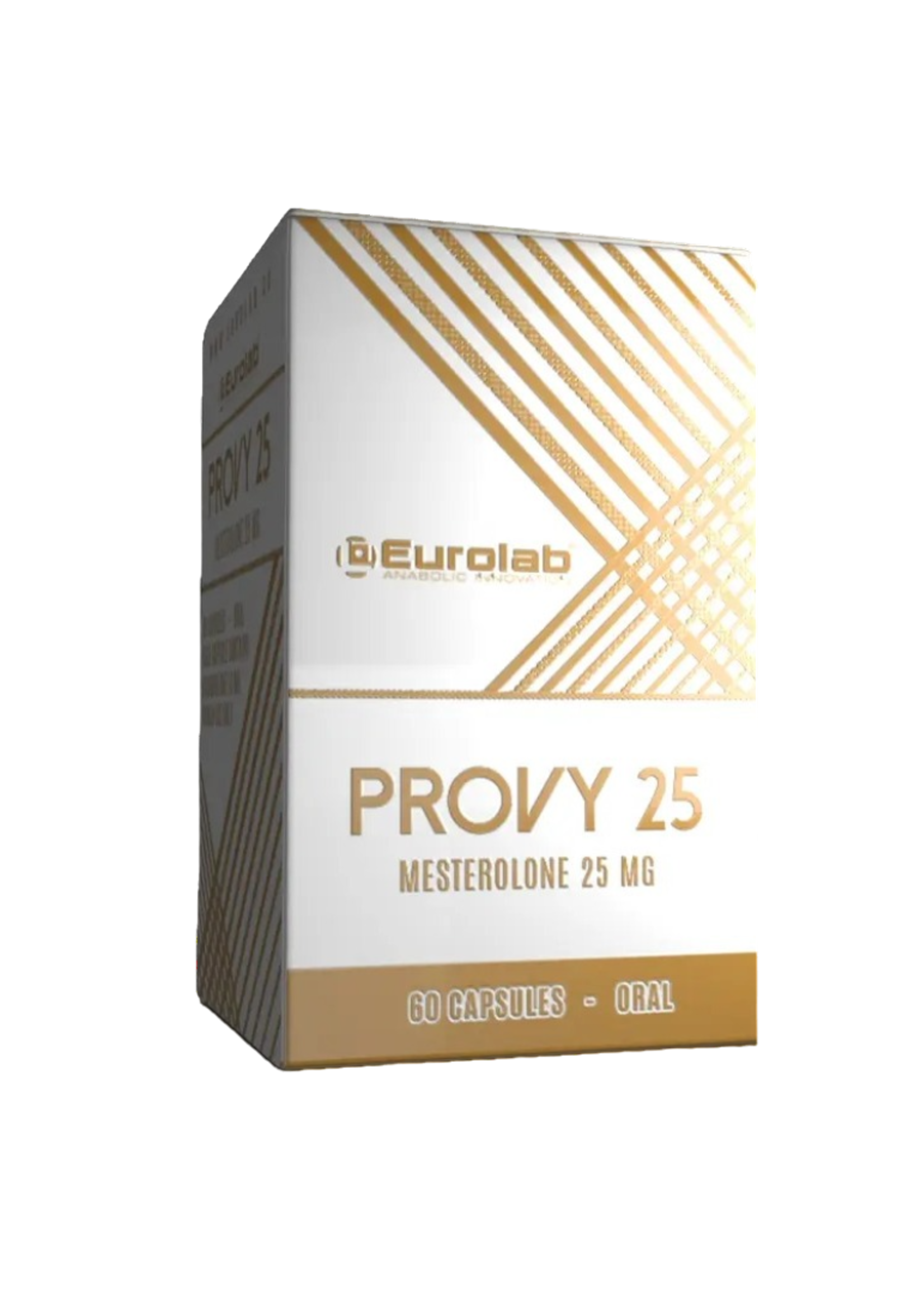 EUROLAB PROVY 25 (PROVIRON ORAL) EUROLAB 25MG 60CAPS