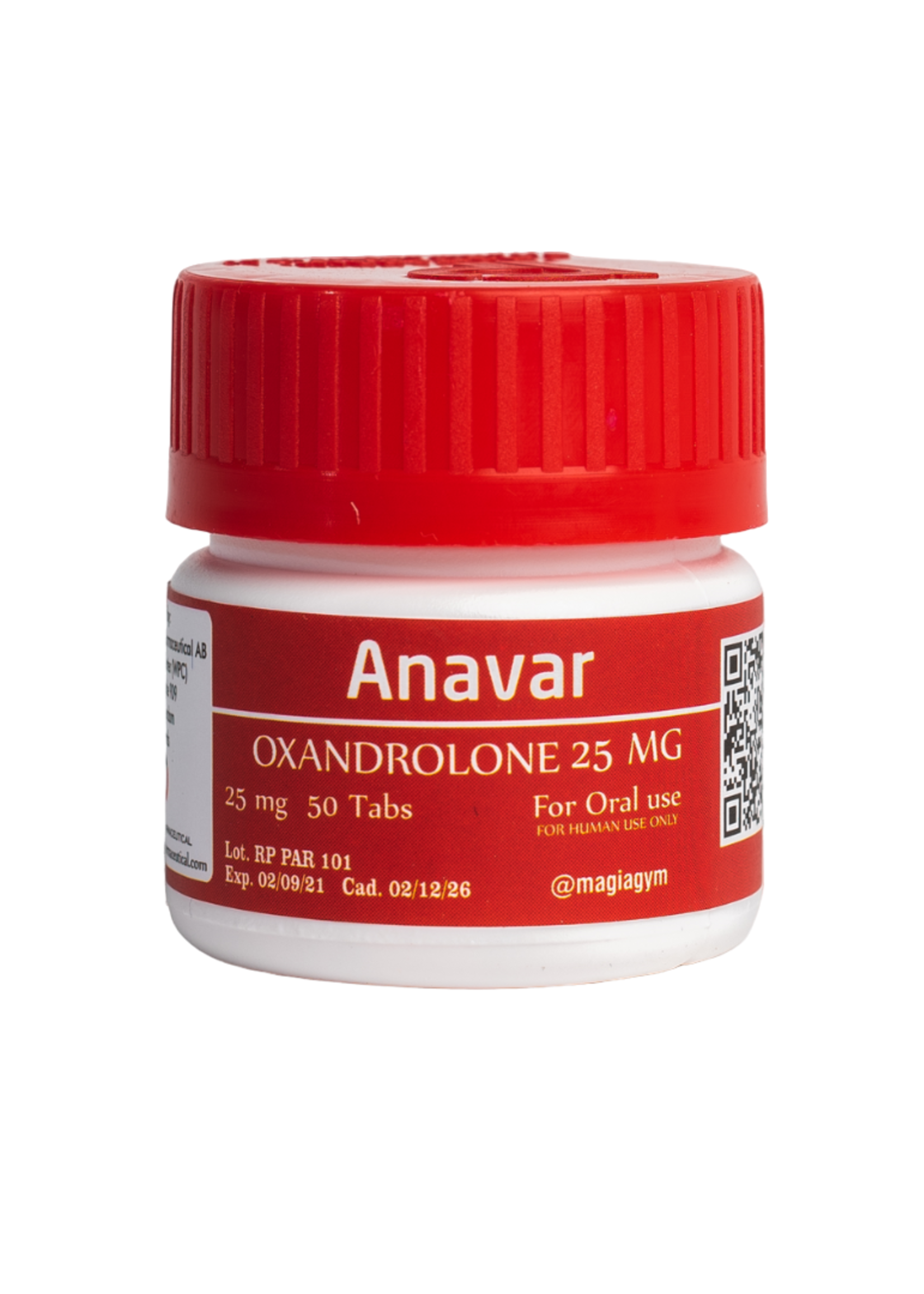 ROTTERDAM ANAVAR (OXA) ROTTER 25MG 50TABS