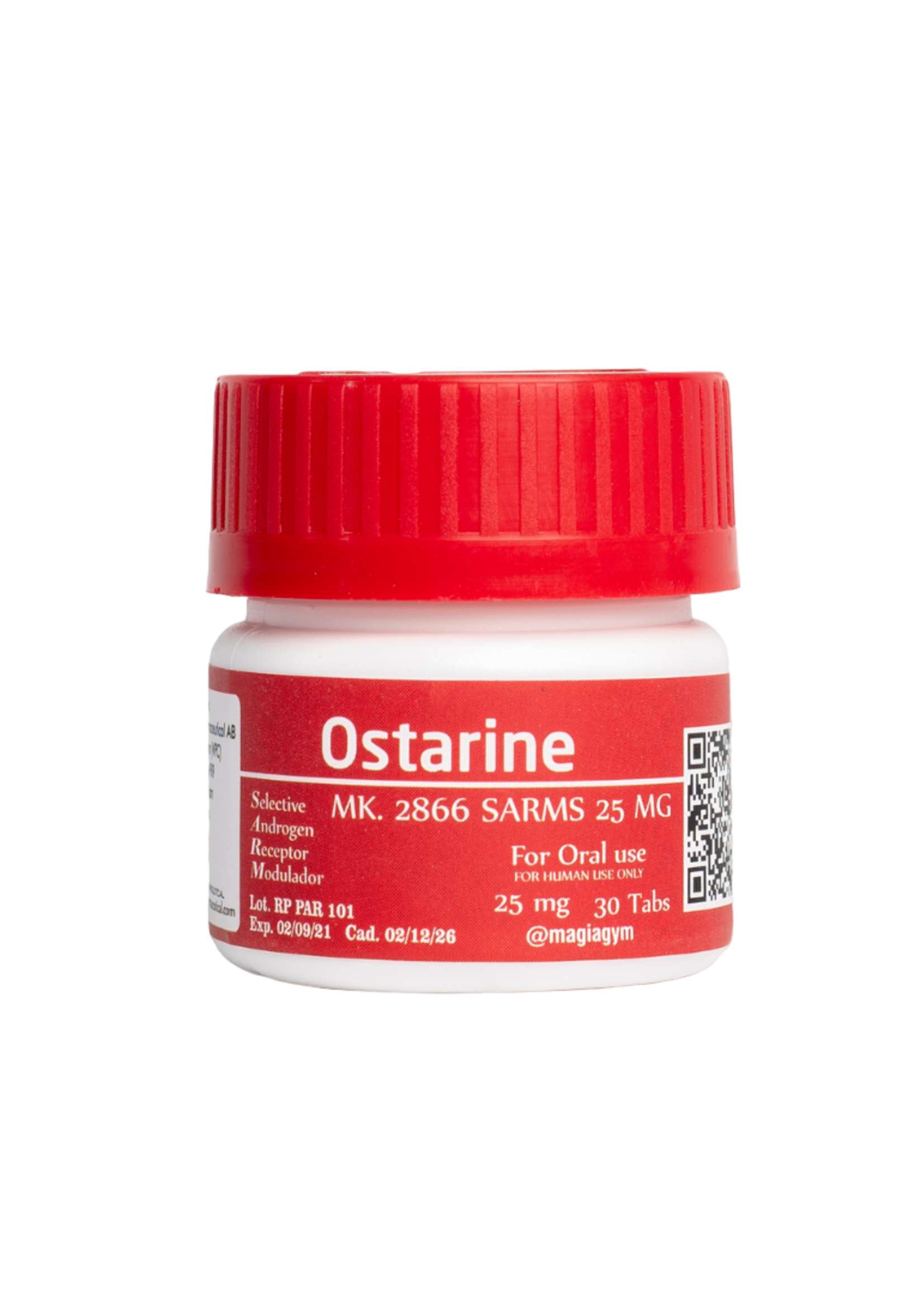 ROTTERDAM OSTARINE ROTTER 25MG 30TABS