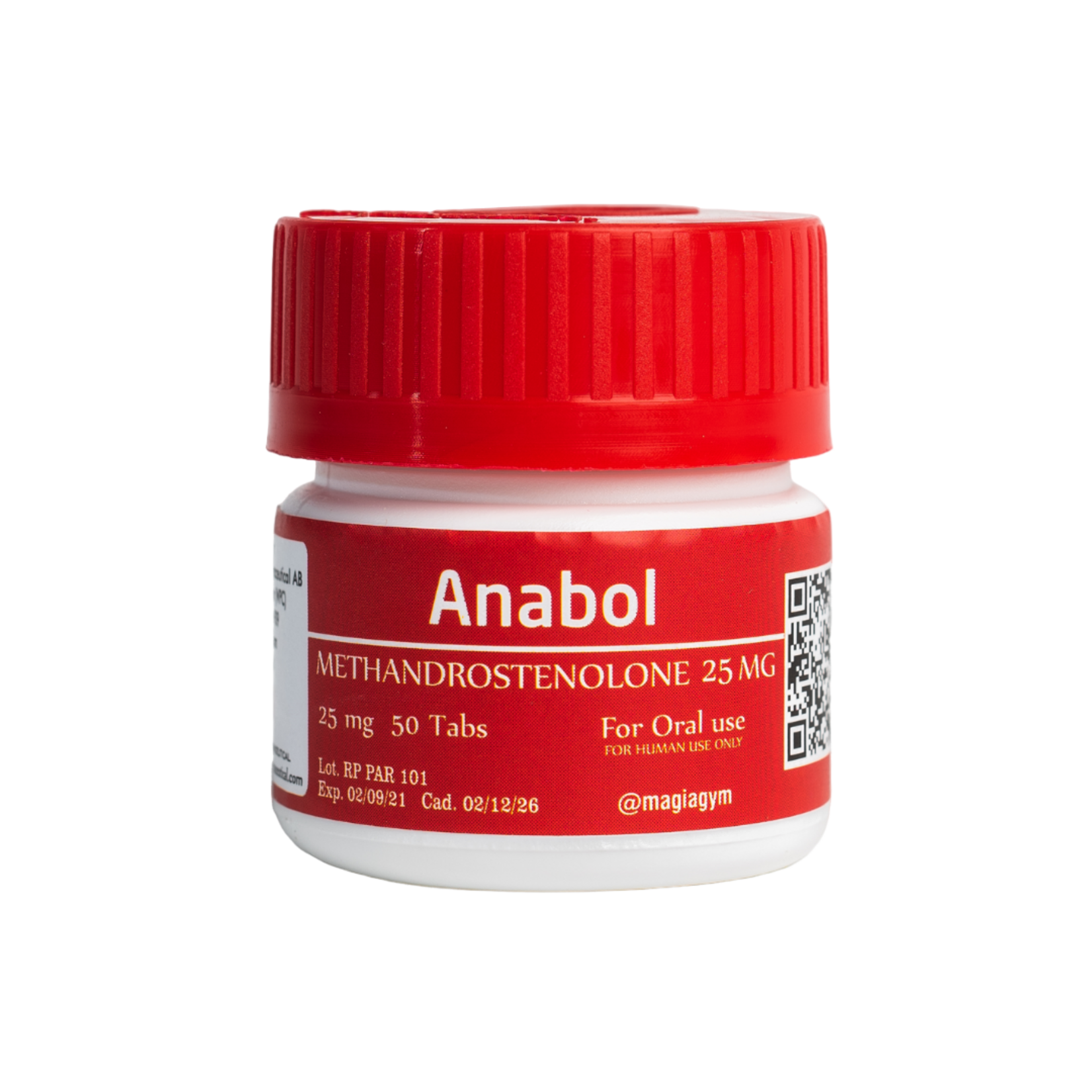 ROTTERDAM ANABOL ORAL(DIANABOL) ROTTER 25MG 50TABS
